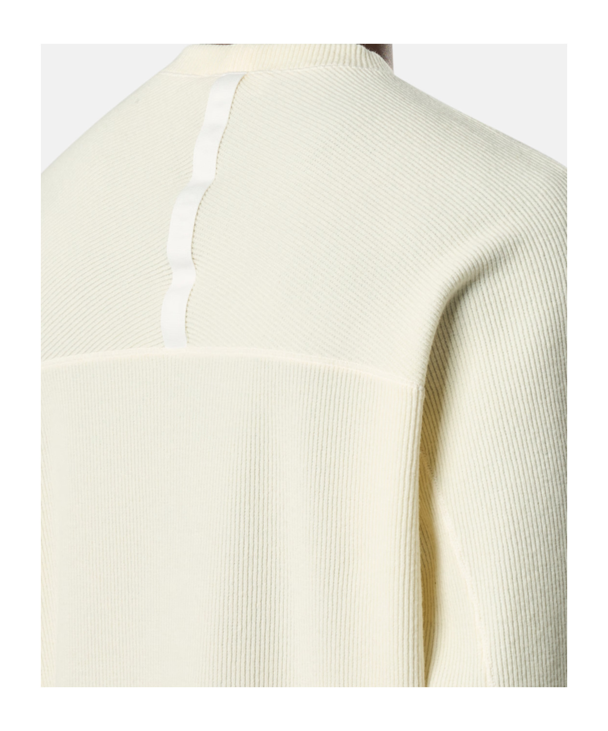 Stone Island Comfort Fit Crew Neck Sweatshirt With Back Yoke In Neutral