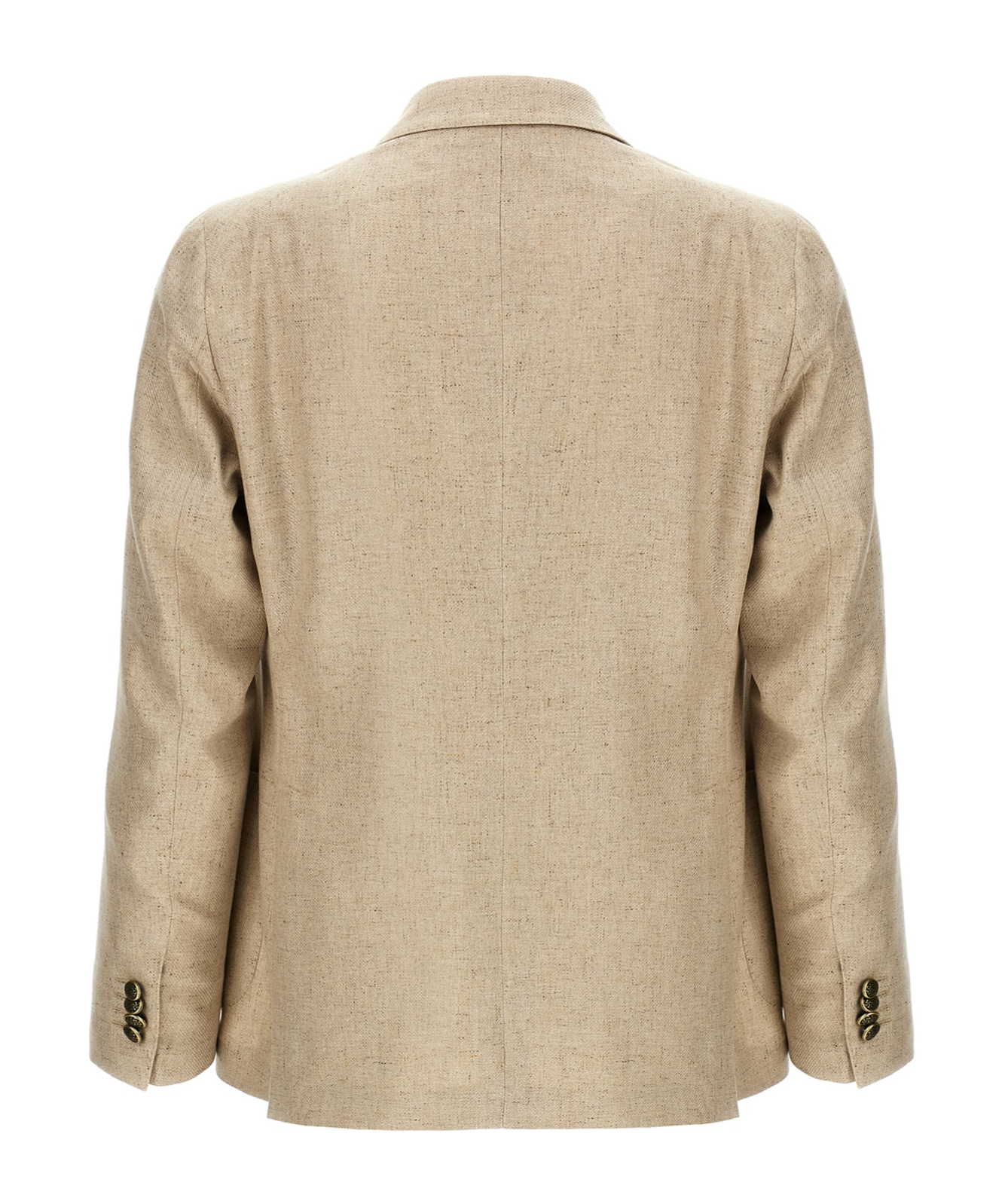 Shop Tagliatore Montecarlo Double-breasted Blazer In Nude