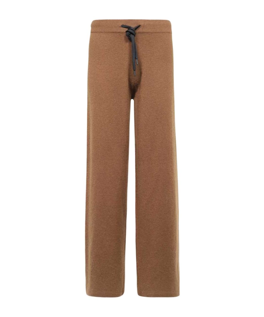 Yves Salomon Drawstring Casual Pants In Brown