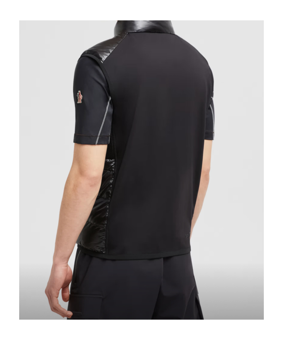 Moncler Doudoune Sans Manches In Black