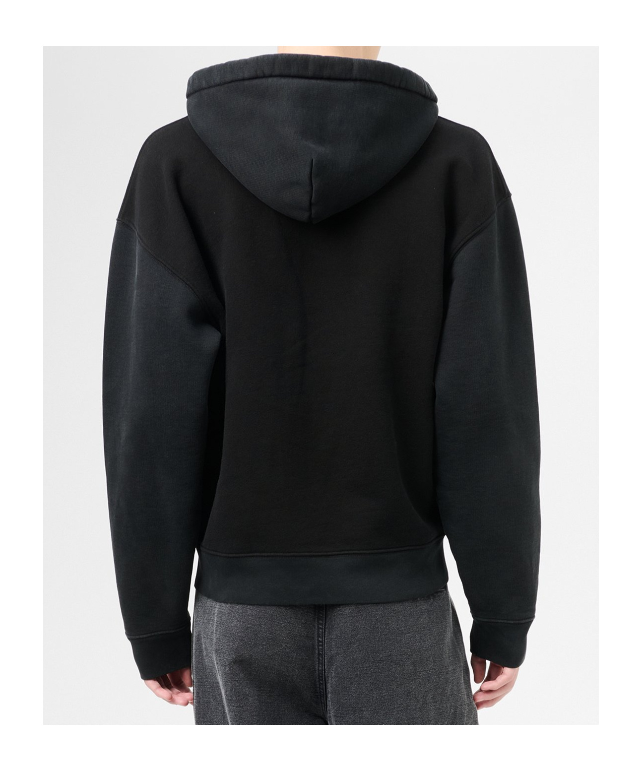 Our Legacy "rascal" Hooded Sweater Featuring Pockets In Black