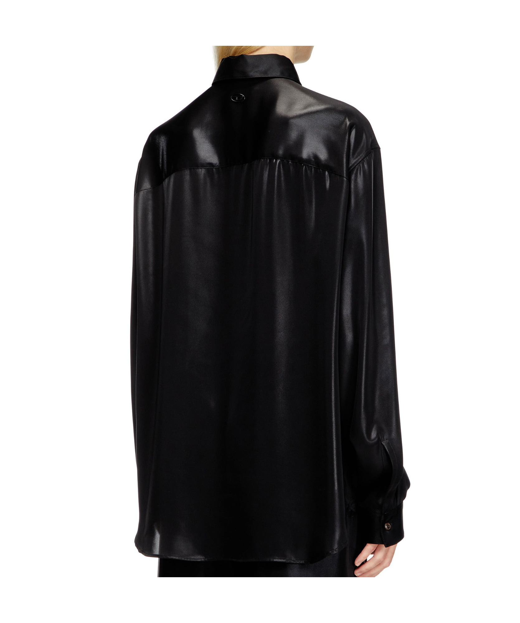 Diesel S-simply-c-wn-q1 Shirt In Black