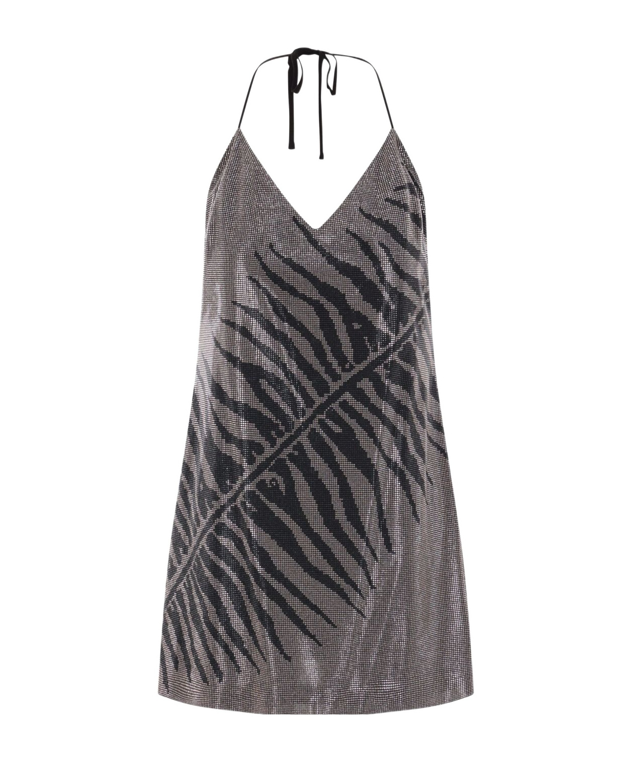 Shop Roberto Cavalli Mini Dress In Black