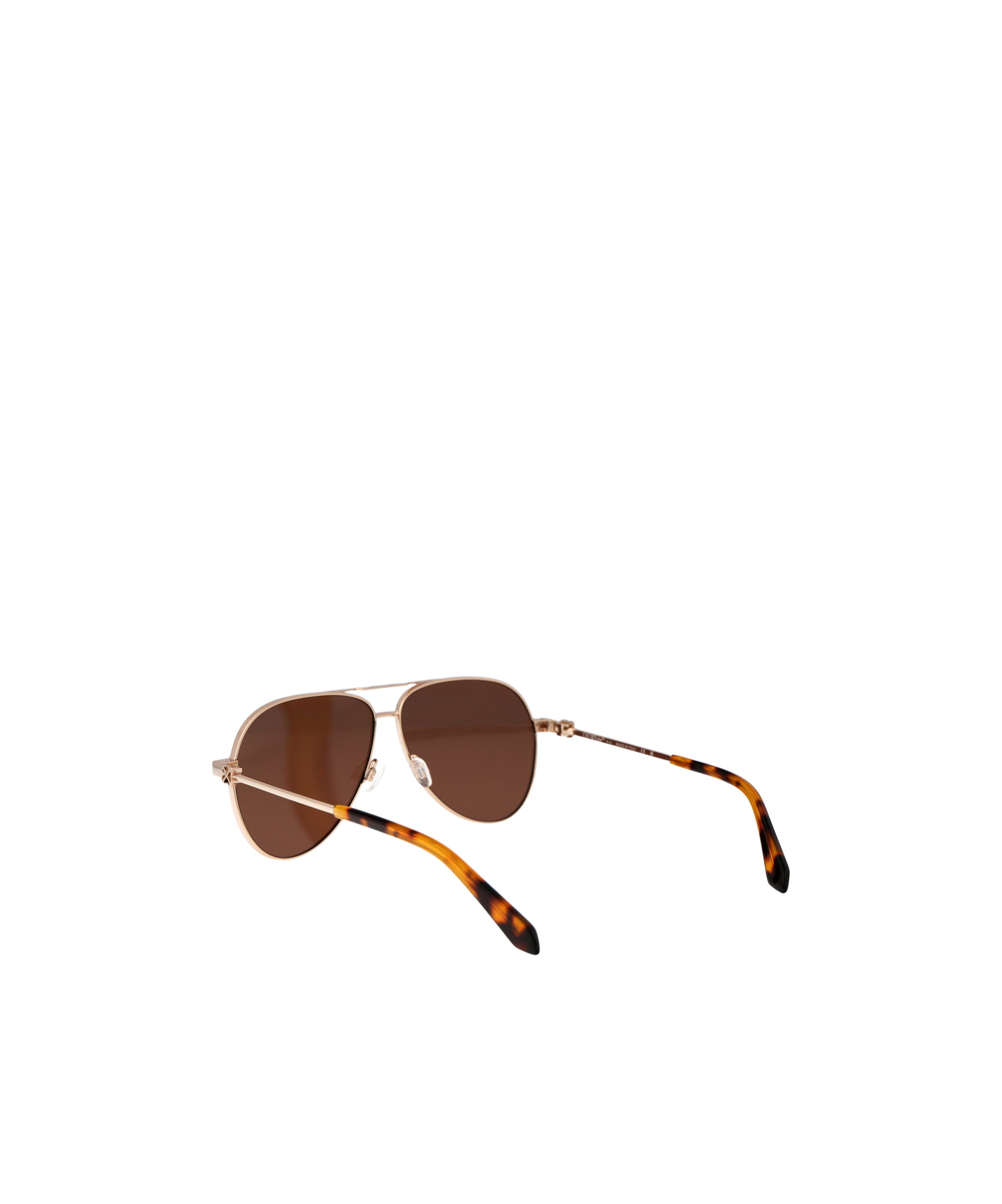 Shop Off-white Ruston Pilot-frame Sunglasses In Brown