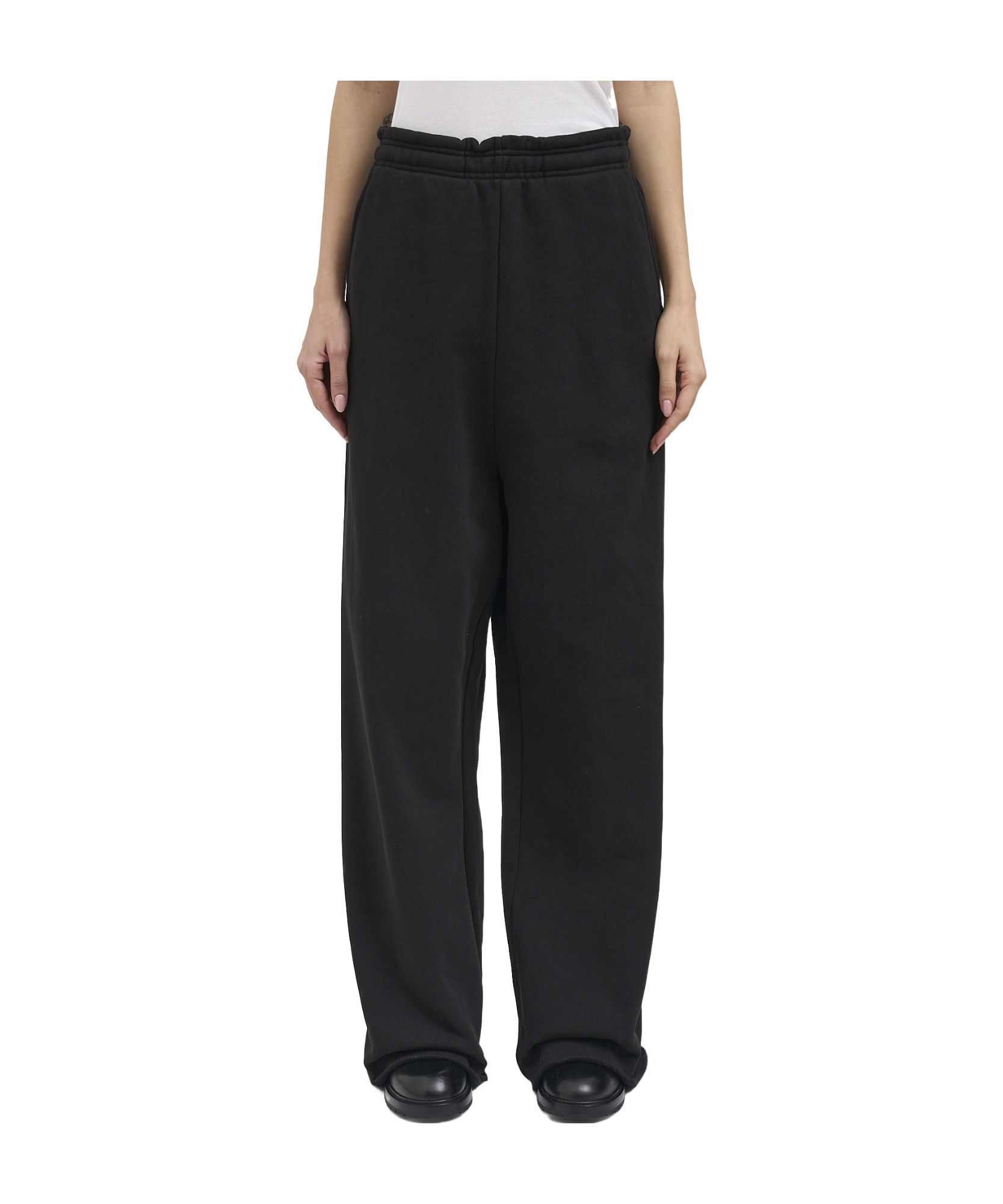 Entire Studios Elastic-waist Athletic Pants In Black