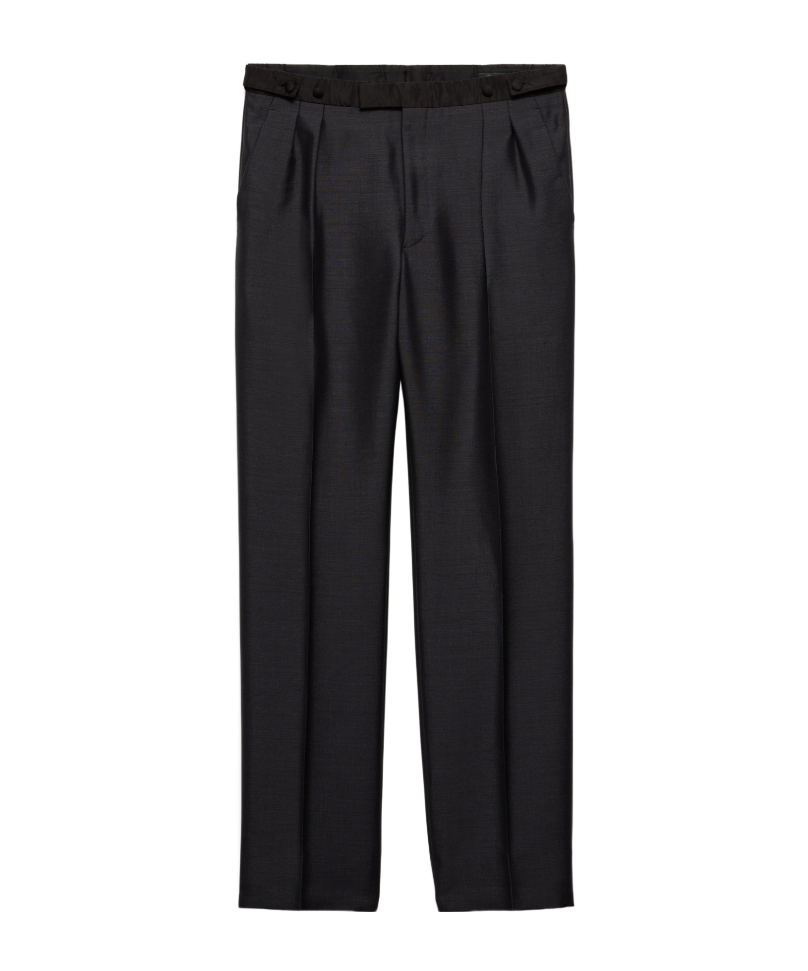 Prada Wide-leg Trousers In Black