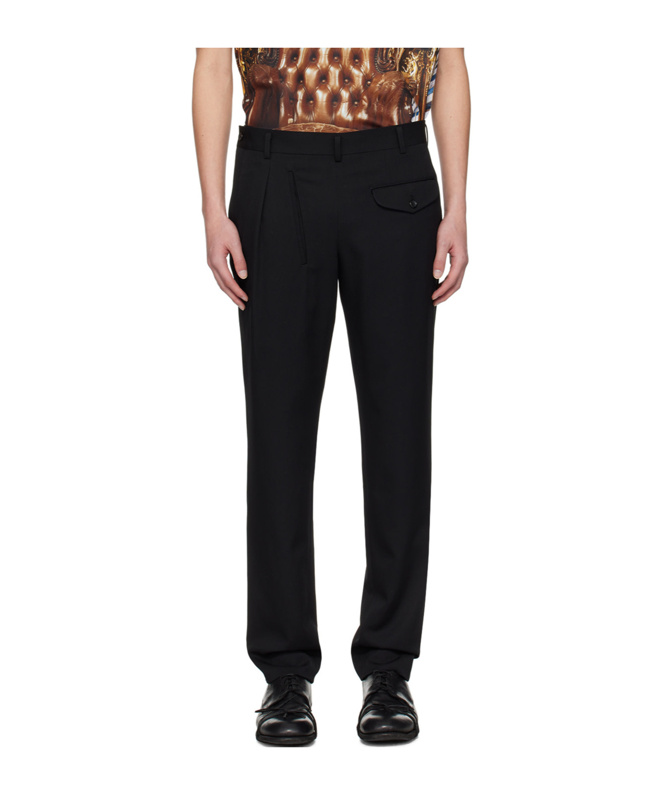 Comme Des Garçons Casual Pants With Belt Loops