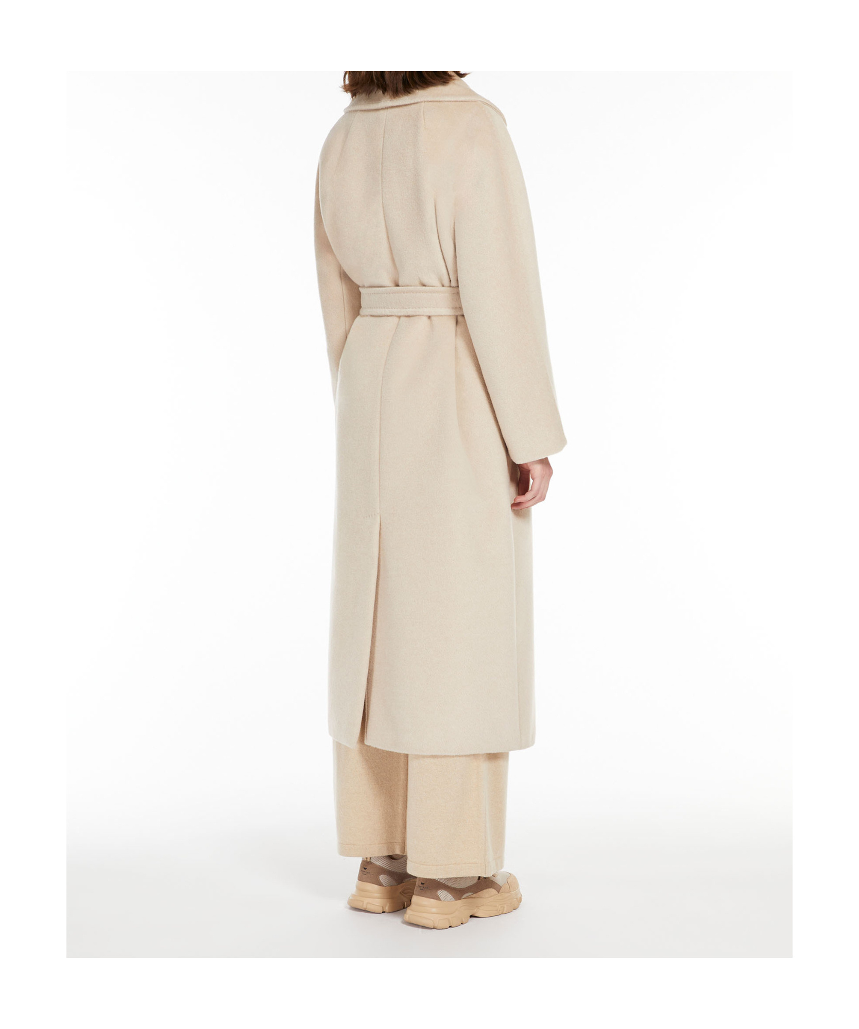 Weekend Max Mara Strap-up Coat In Nude