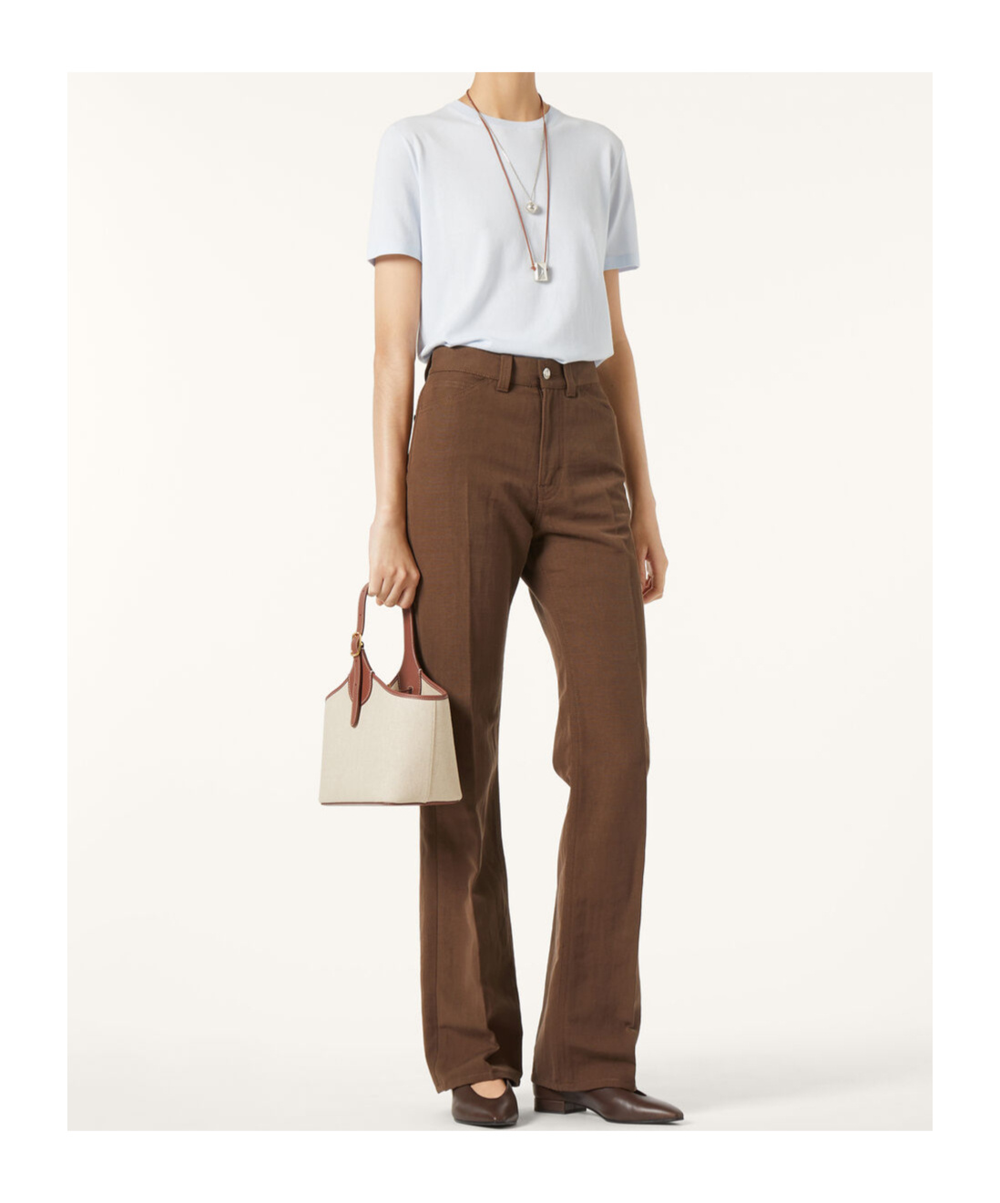 Loro Piana My-t Short-sleeved T-shirt In Periwinkle