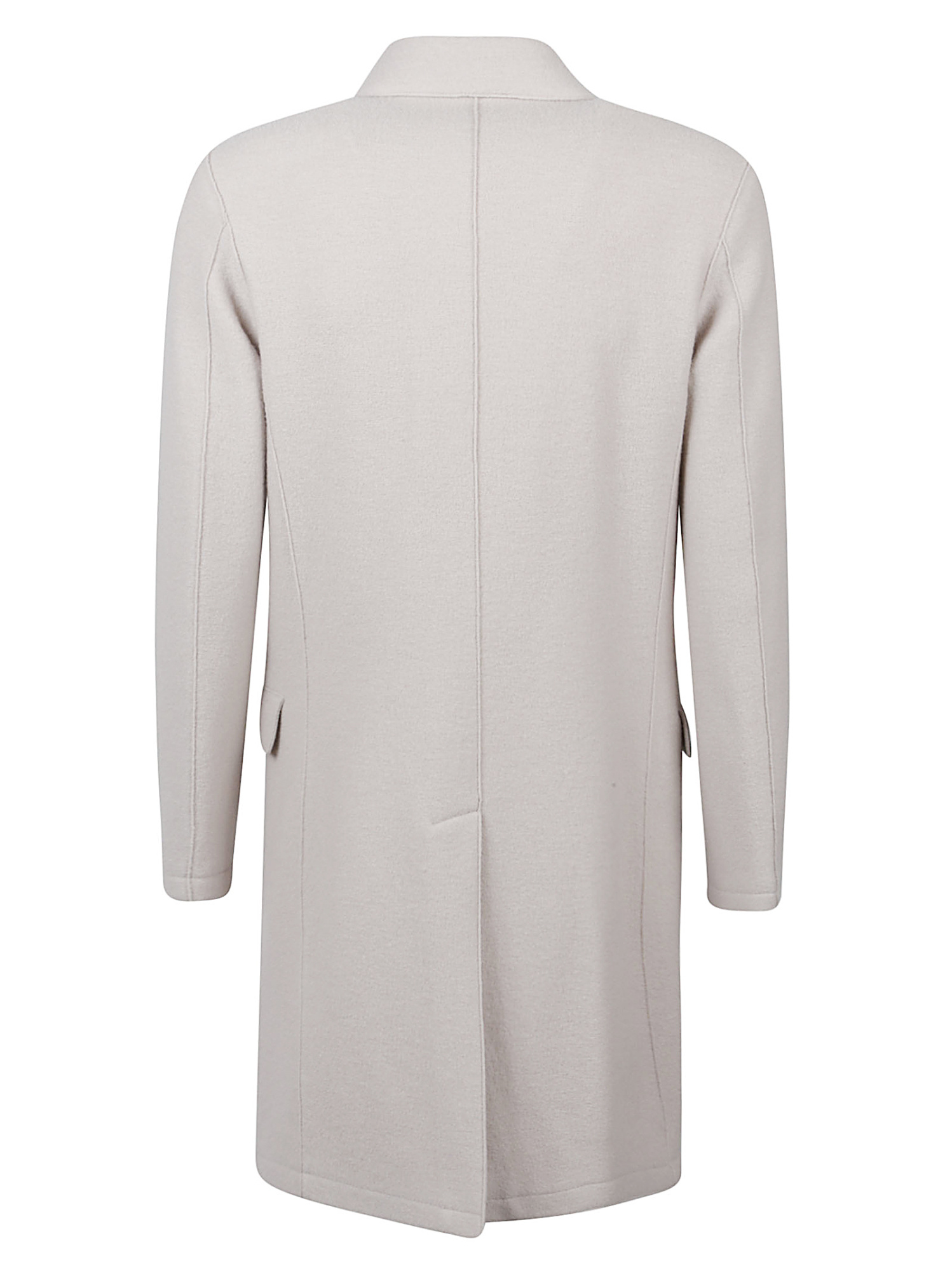 Eleventy Long Sleeve Coat In Burgundy