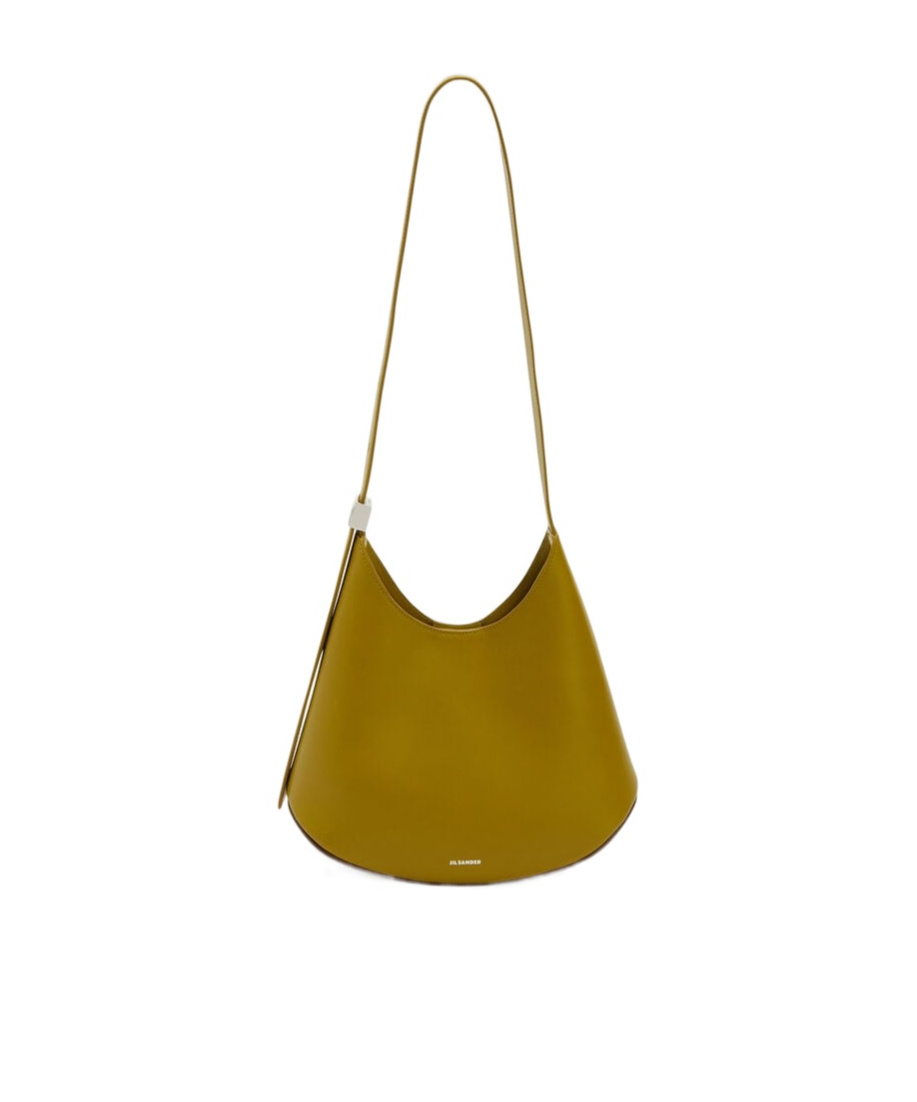 Jil Sander Small Eldorado Shoulder Bag In Linden