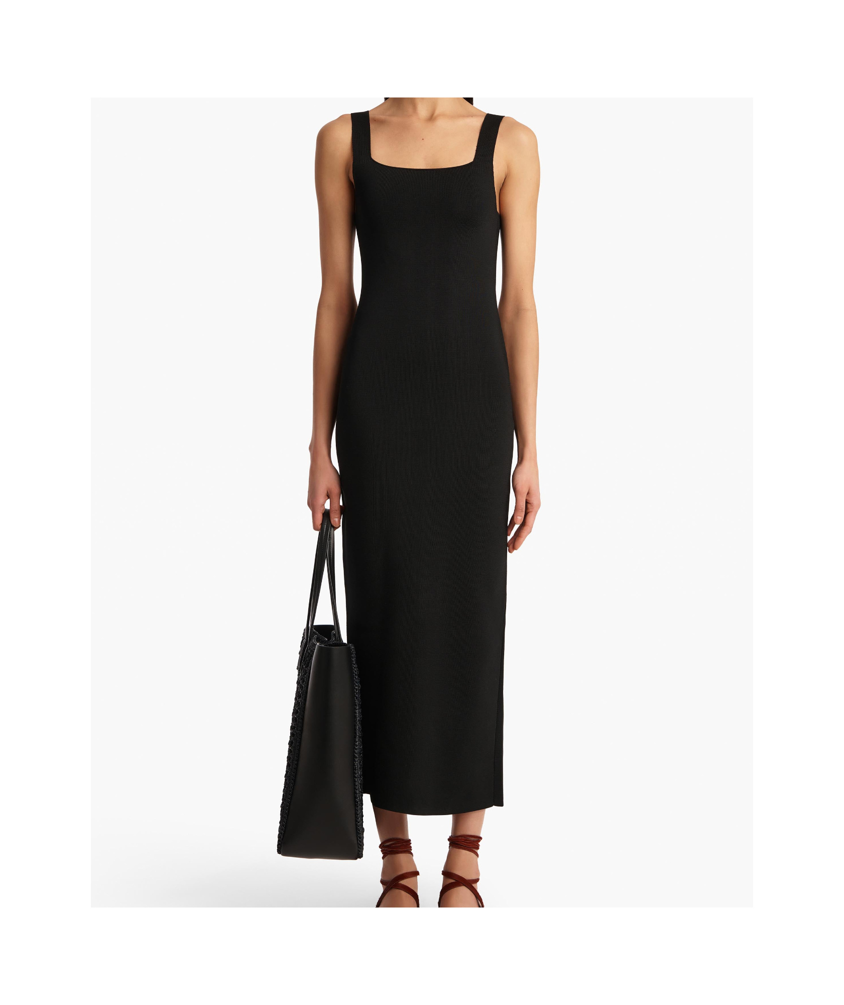 Khaite Dixi Dress In Black