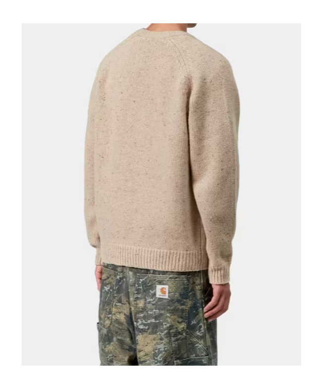 Carhartt Anglistic Sweater In Neutral