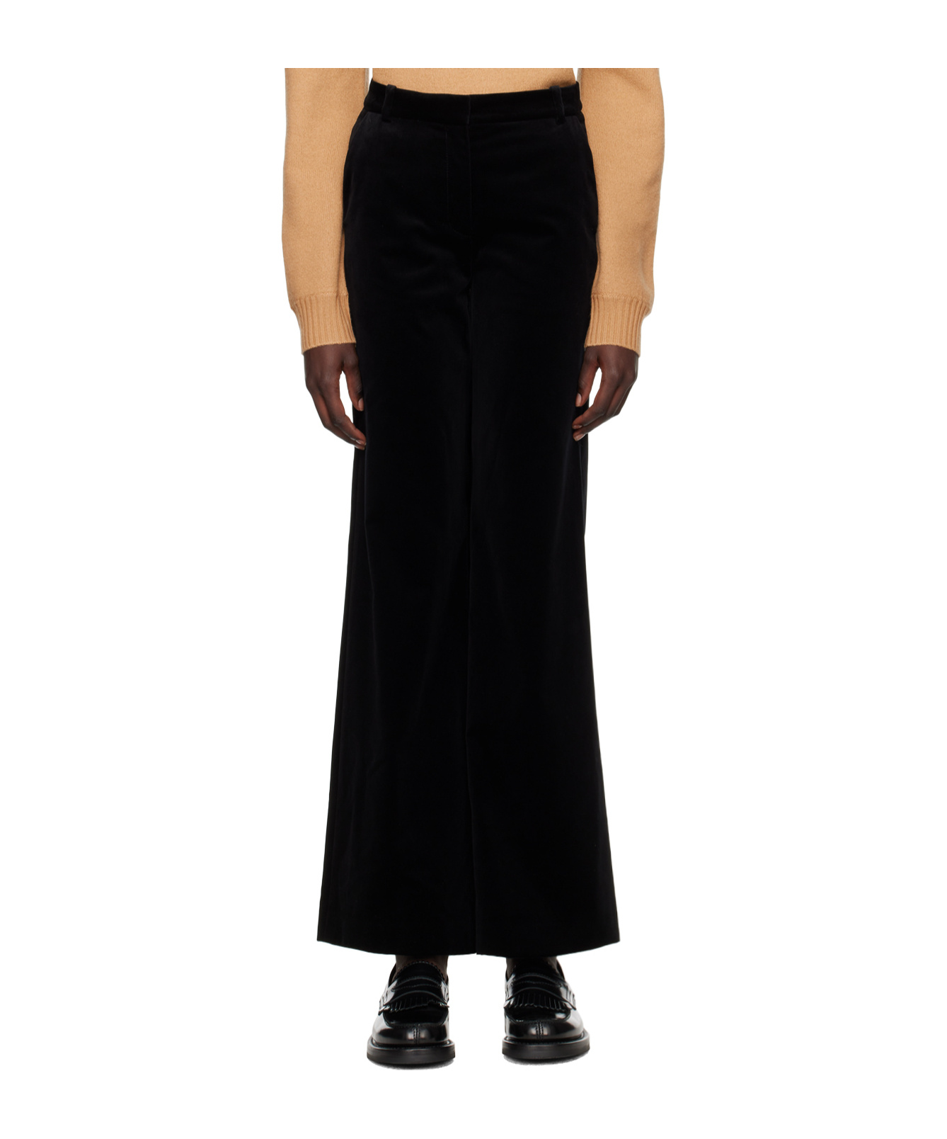 Apc Margaret Trousers In Black