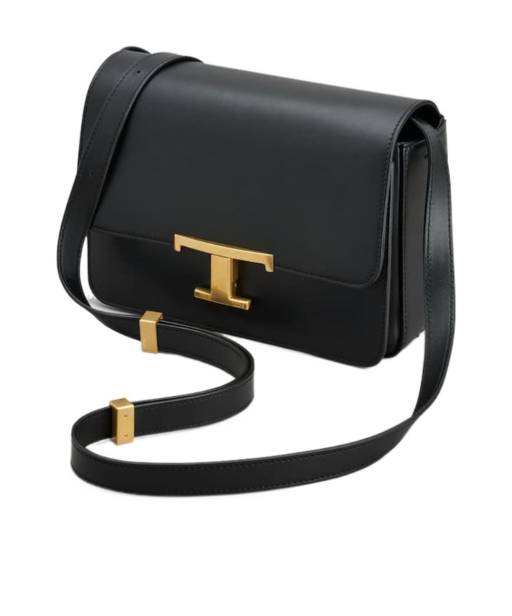 Tod's Women's T Timeless Mini Crossbody Bag In Black