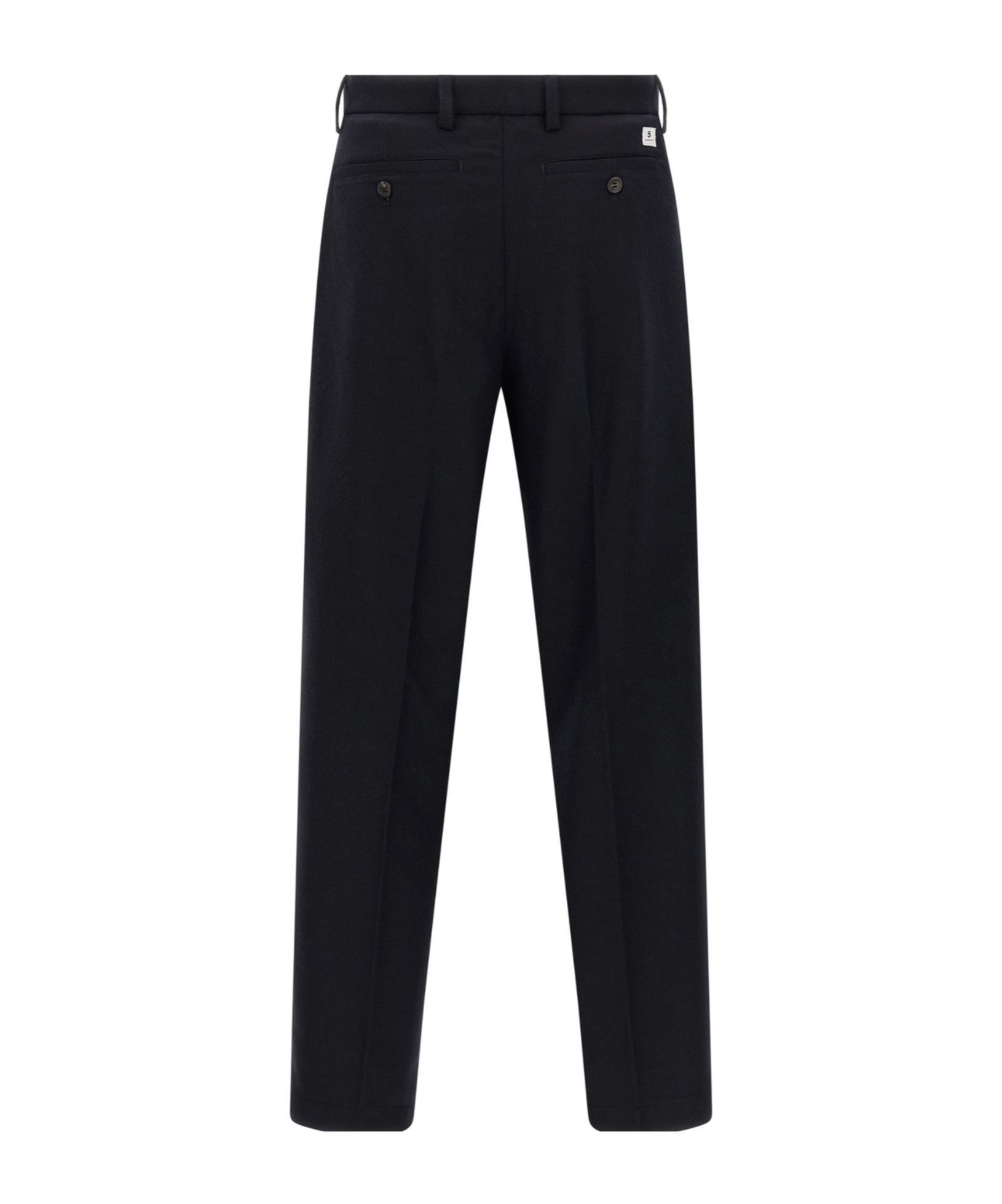 Department Five Gin Pintucks Trousers In Black