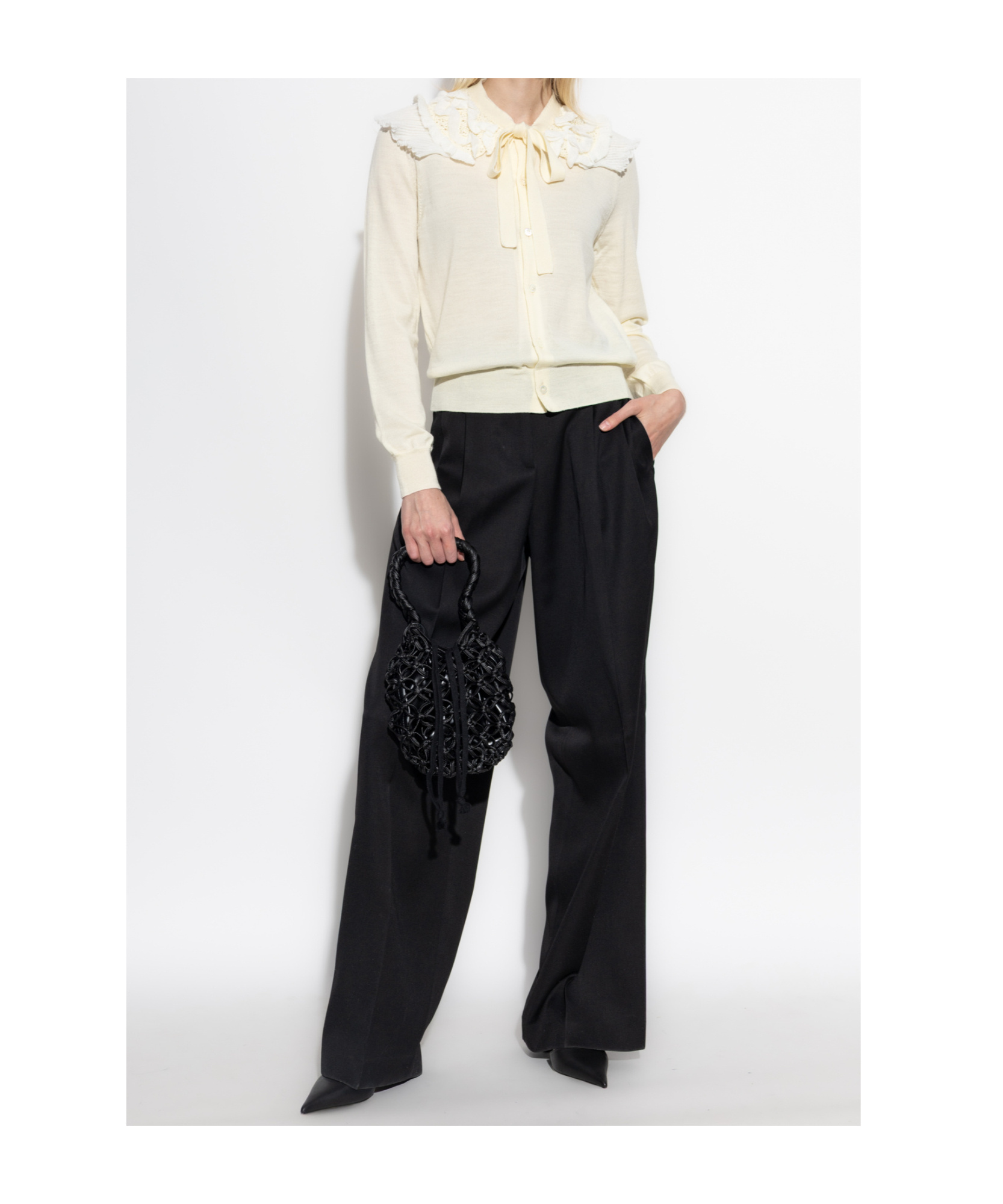 COMME DES GARÇONS LONG-SLEEVED CARDIGAN 