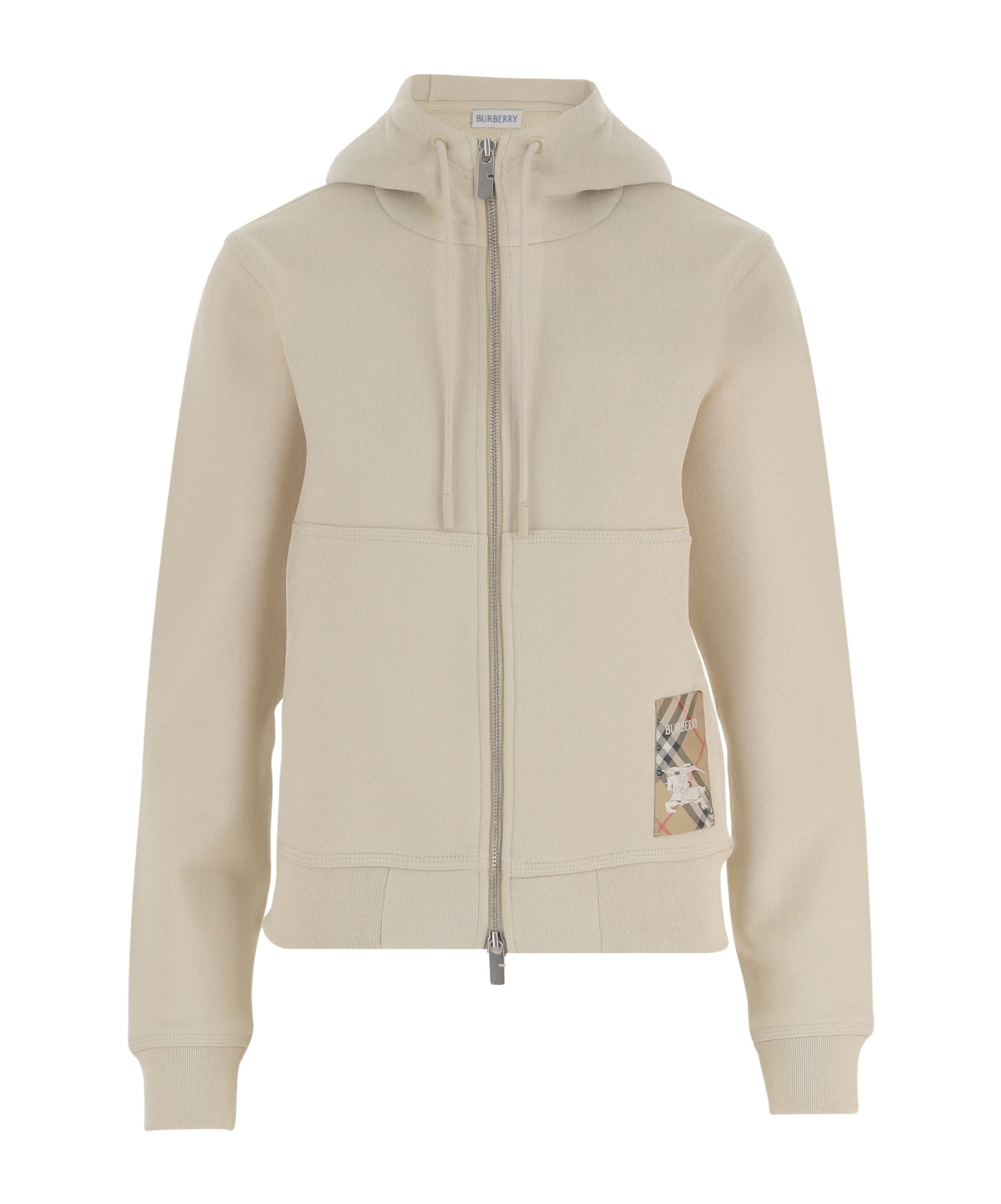 Burberry Long-sleeved Sweatshirt In Brown