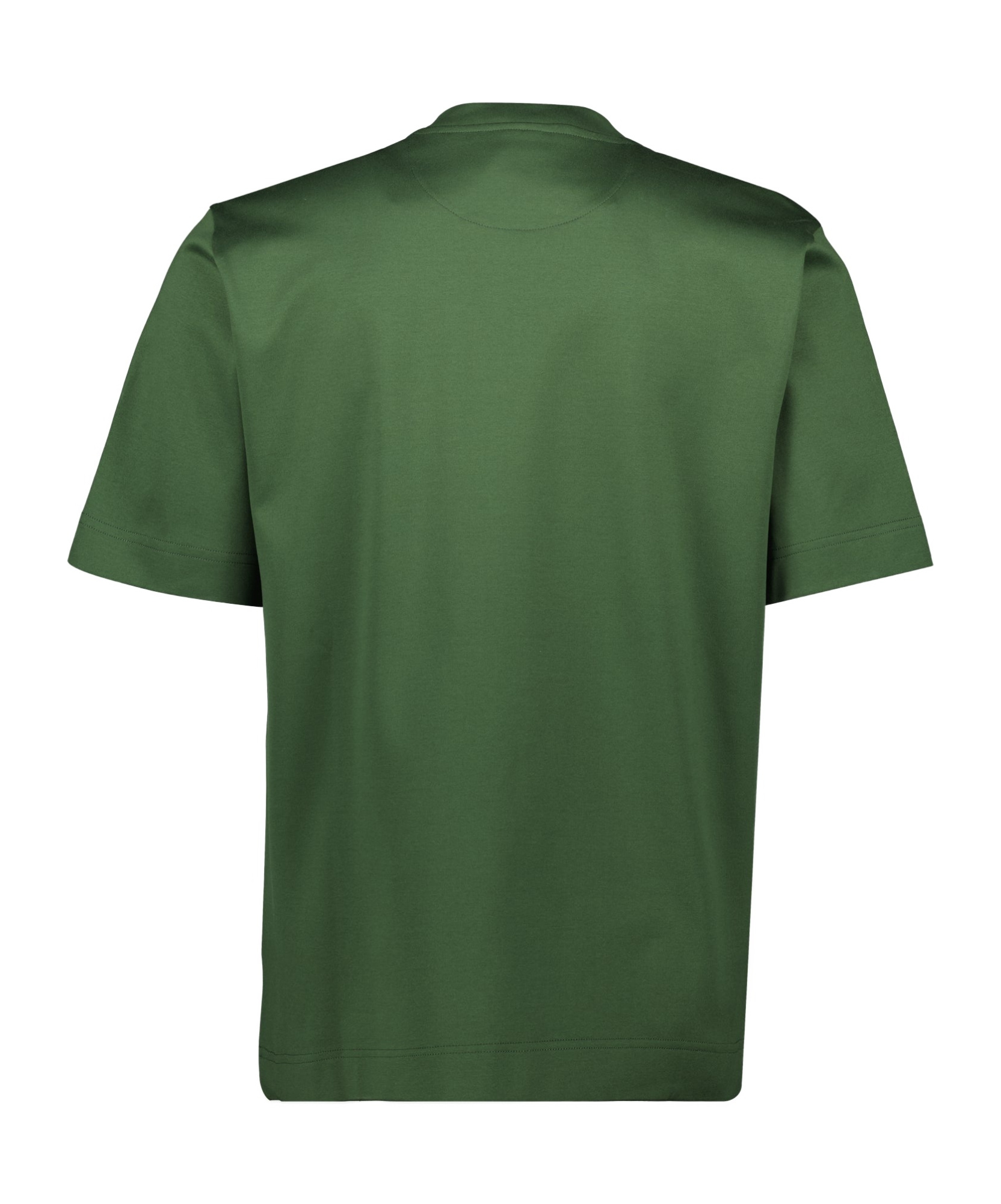Fendi Logo Print Short-sleeved T-shirt In Green