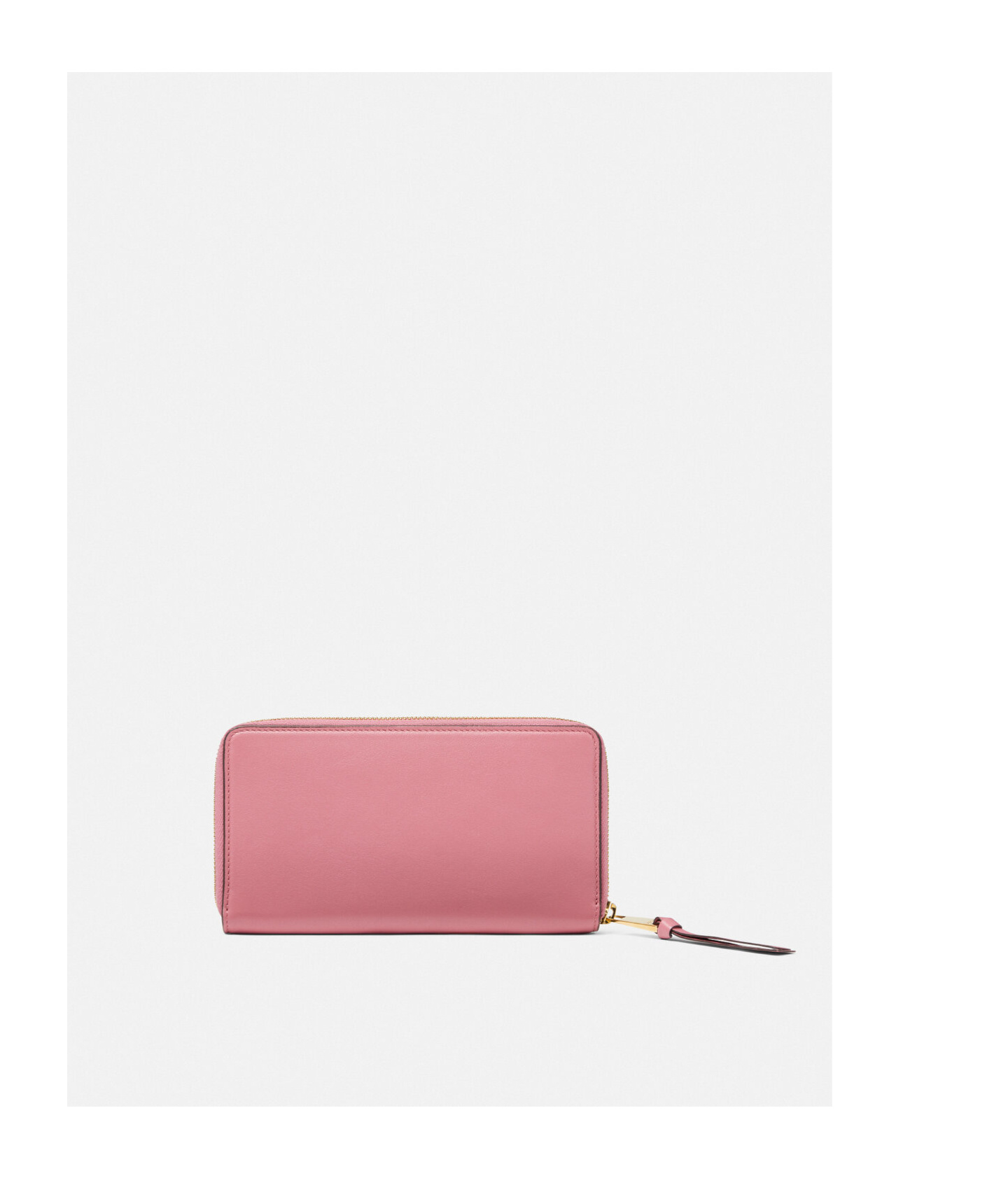 Versace Logo-lettering Wallet In Pink