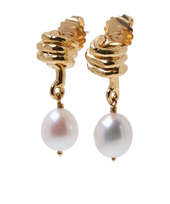 Alighieri Pearl Earrings In Multicolor