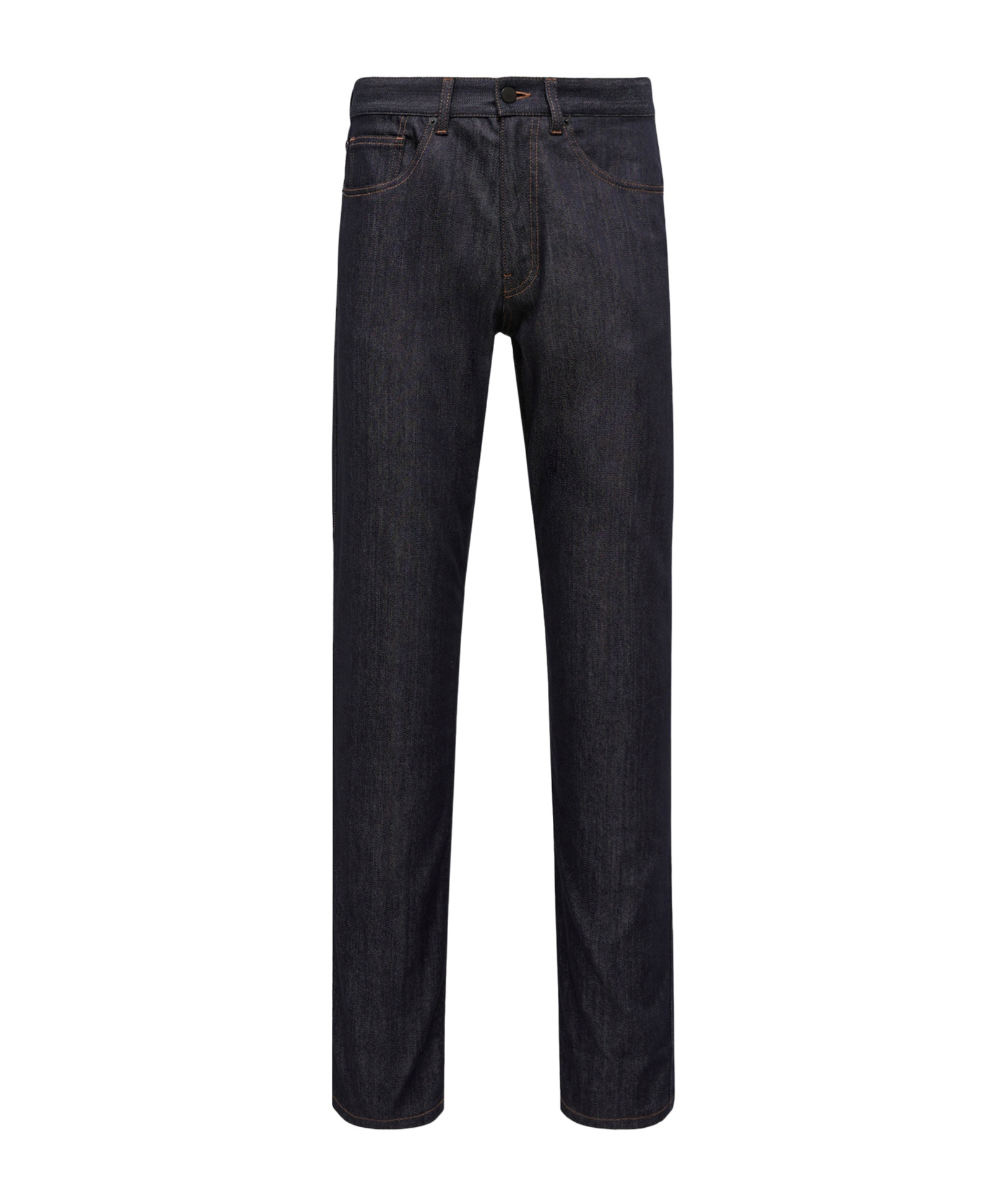 Moncler Kids Embroidered Straight-leg Denim Jeans In Blue