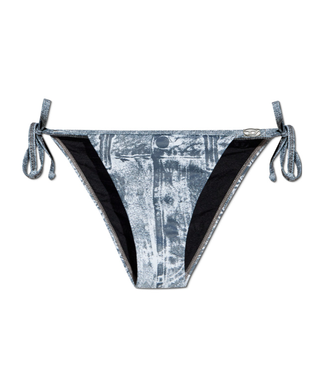 Diesel Strap-up Swimming Trunks In Blue
