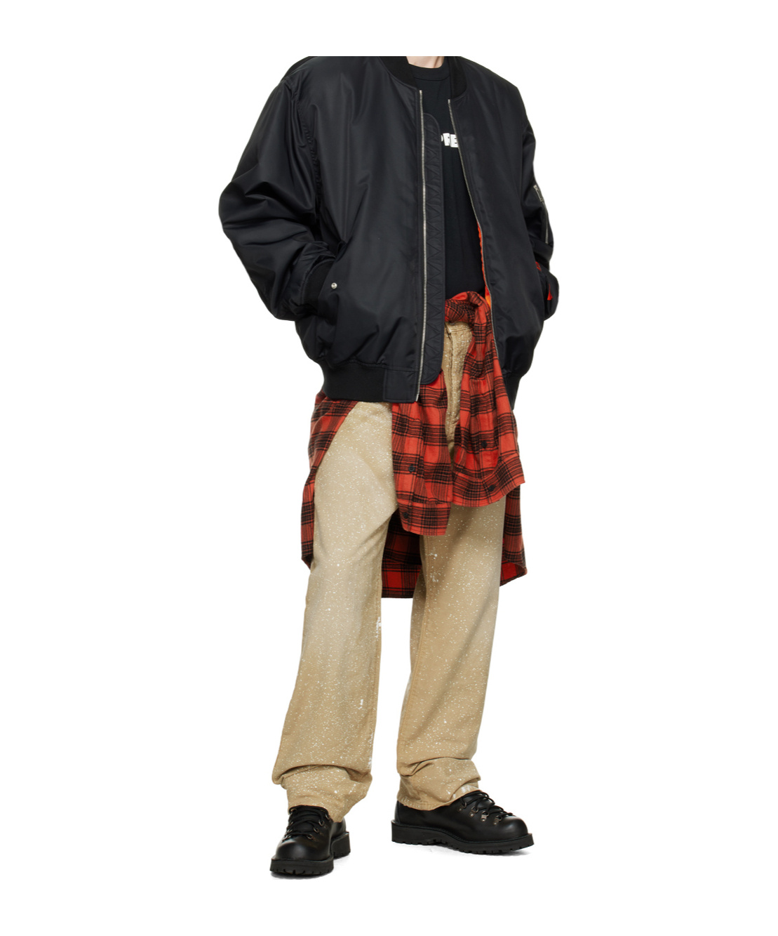 Heron Preston Five Pocket Slacks In Brown
