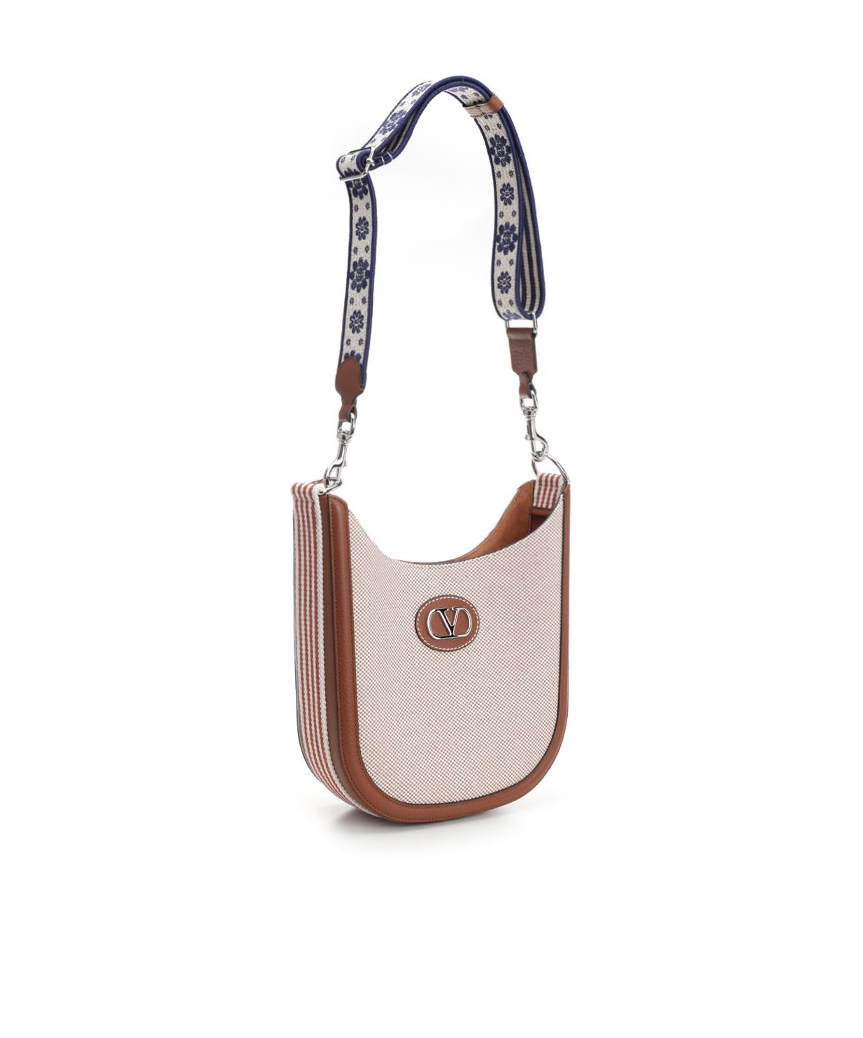 Valentino Garavani Antibes Medium Shoulder Bag With Adjustable Strap In Brown