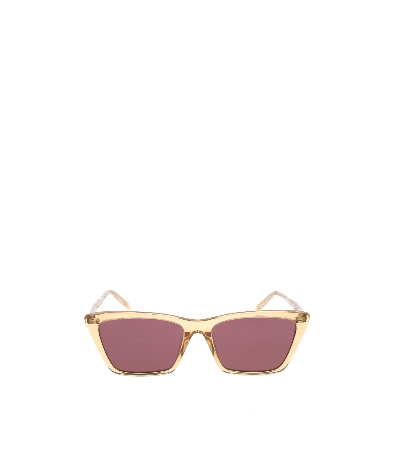Saint Laurent Eyewear Cat Eye Frame Sunglasses In Pink