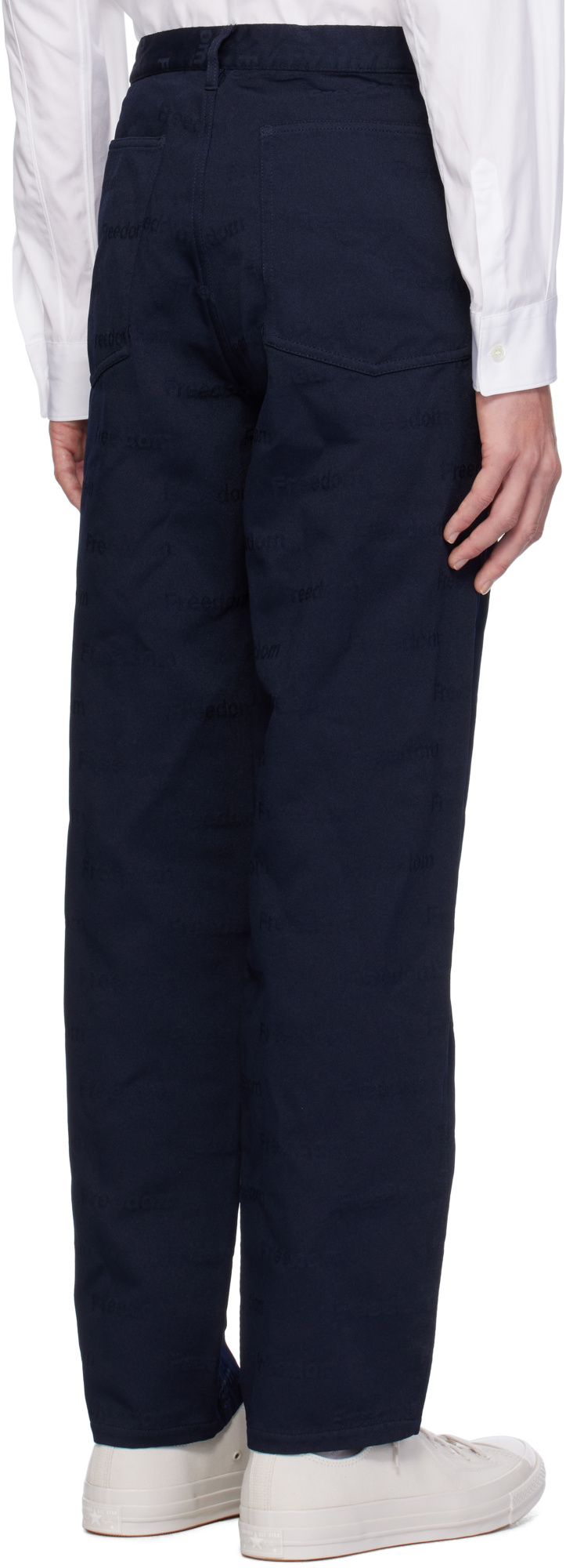 Comme Des Garçons Strong Will Printed Shorts