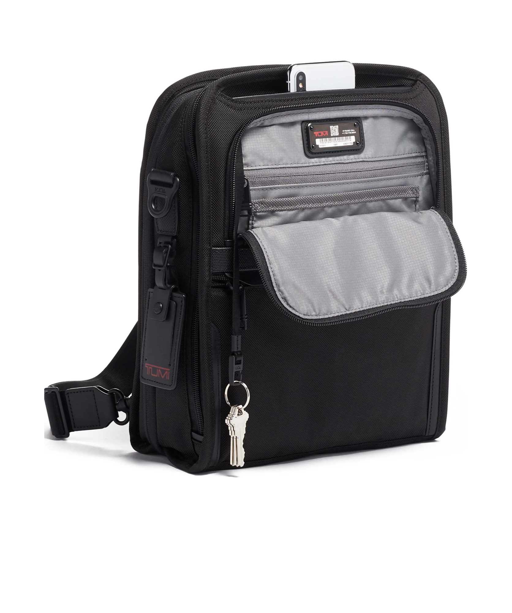 Tumi Top Handle Shoulder Bag In Black