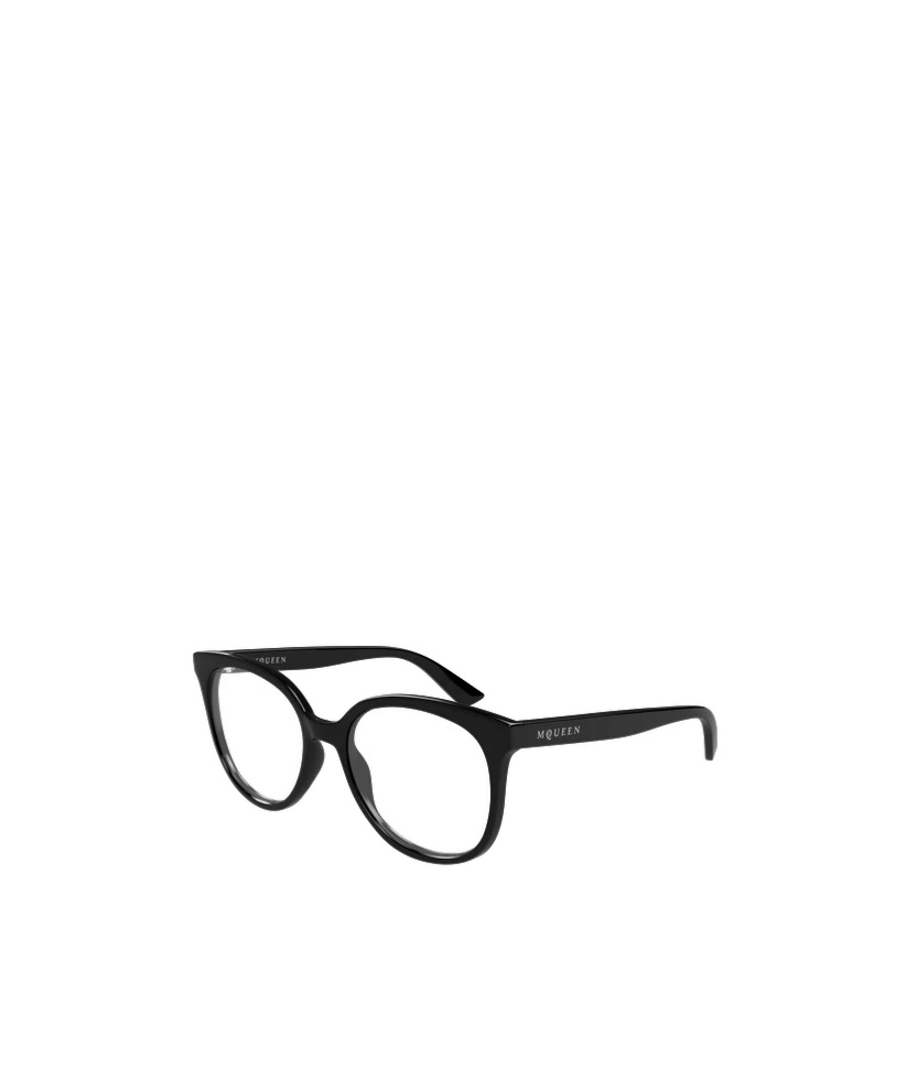 Alexander Mcqueen Geometric Flat Mirror In Black