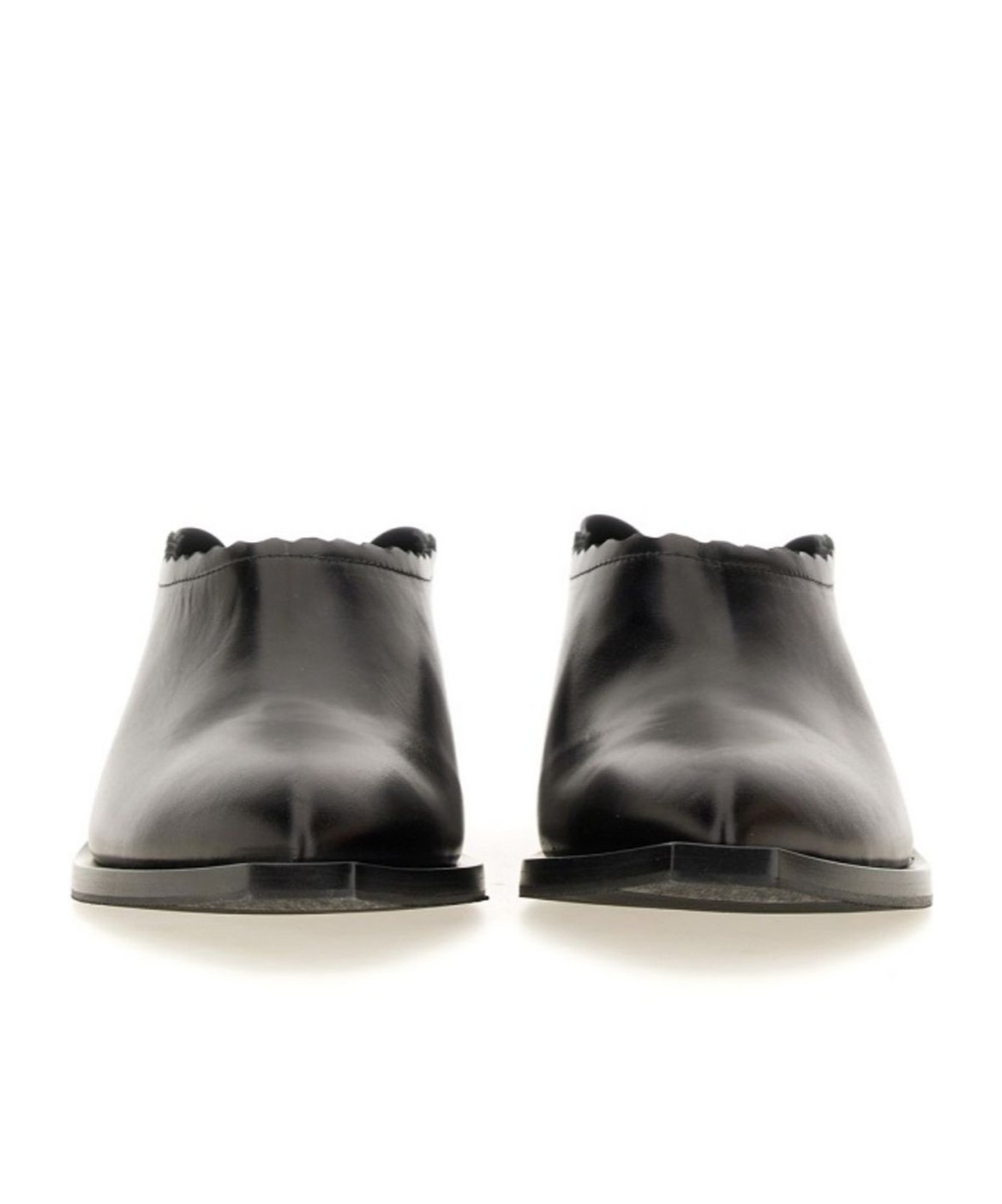 Moschino Couture Shootie Cuban Heel In Black
