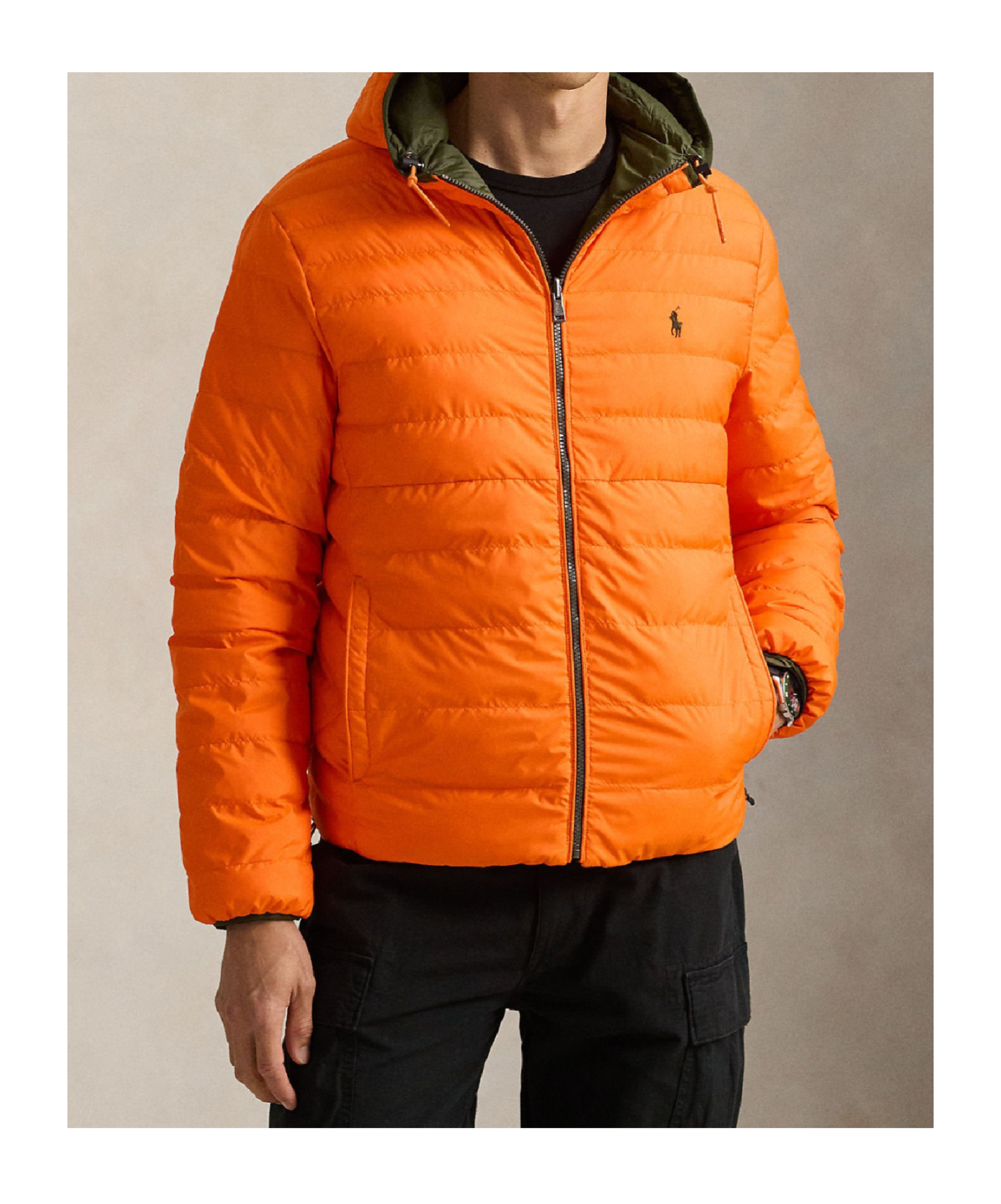 POLO RALPH LAUREN HOODED PADDED JACKET