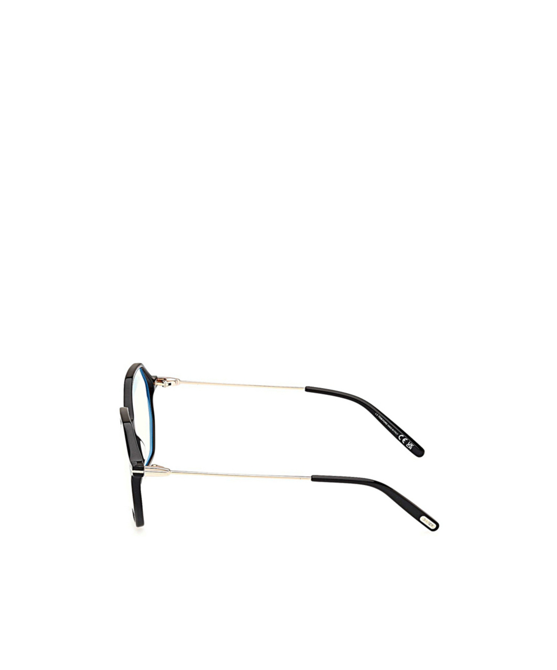 Tom Ford Eyewear Hexagonal Frame Glasses In White