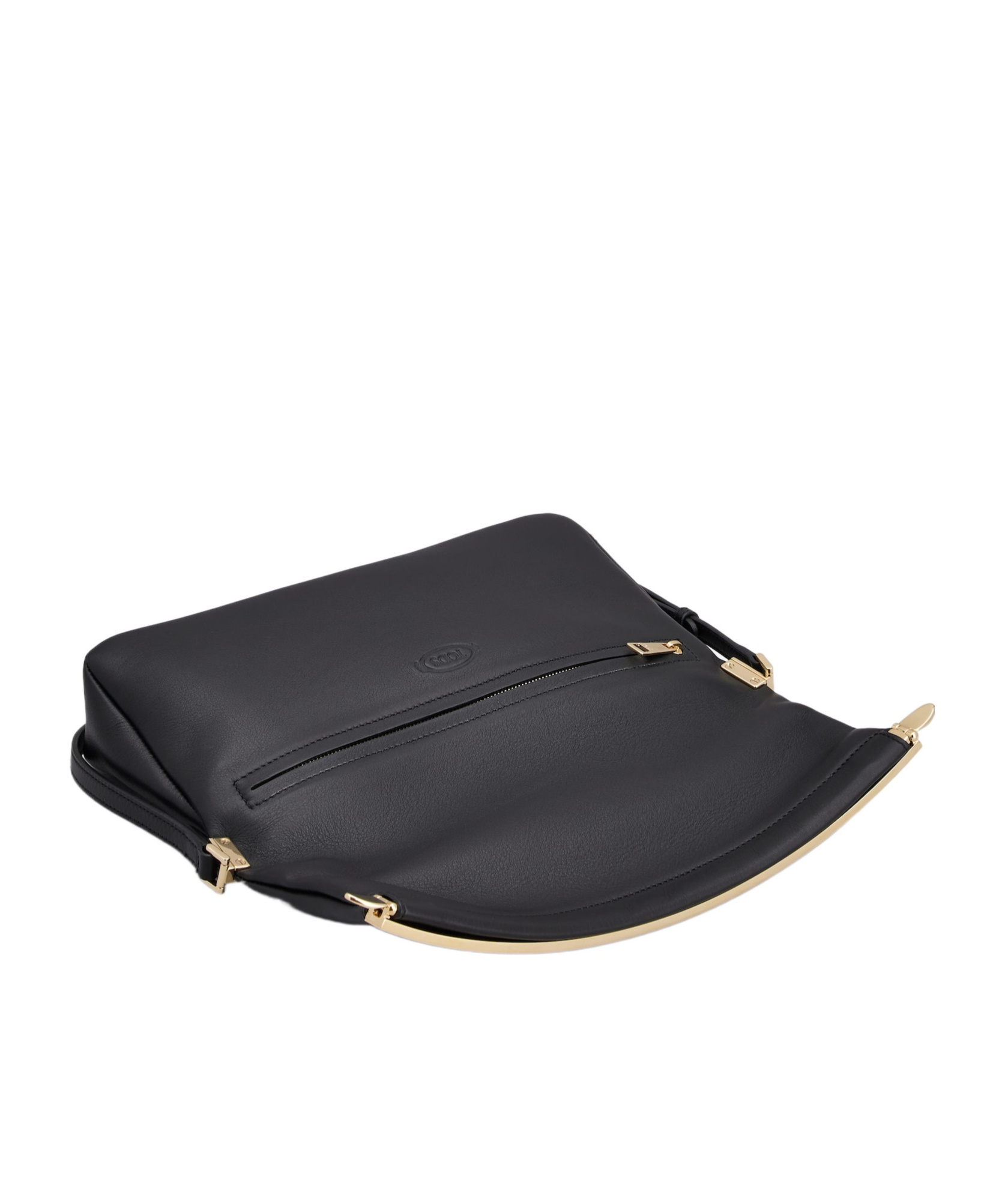Tod's Flip Shoulder Bag In Black