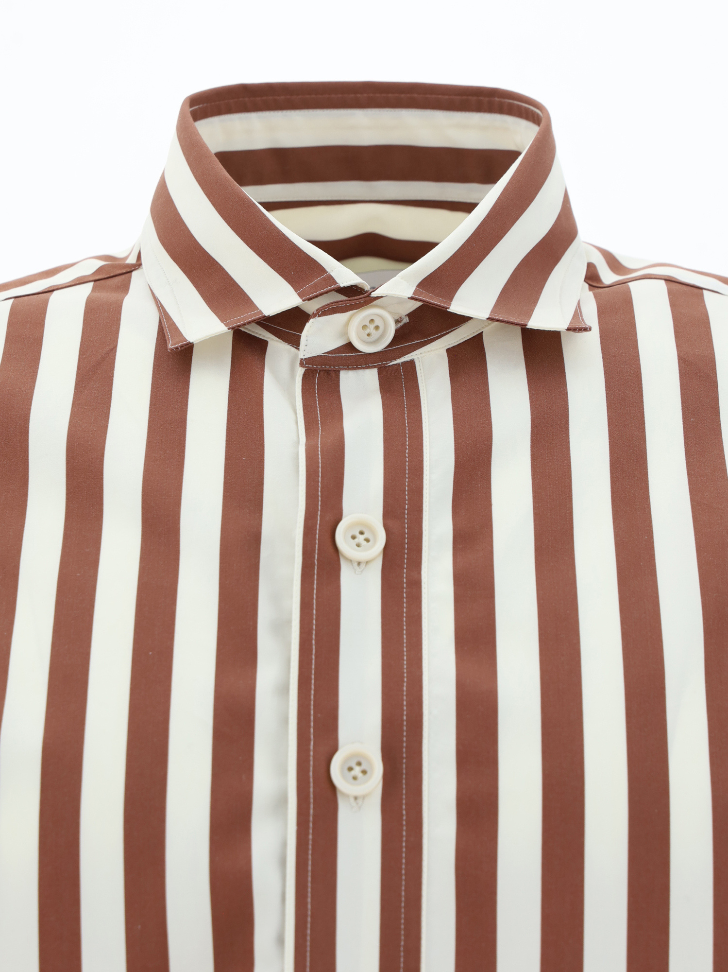 Lardini Shirts In Brown