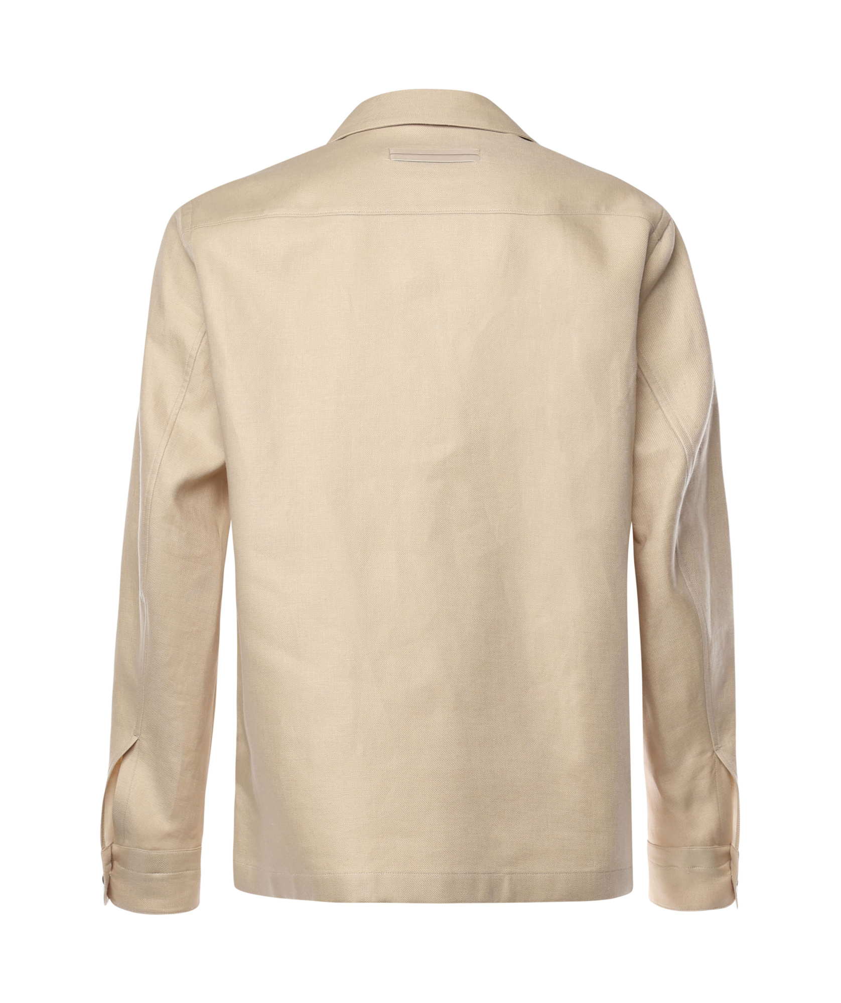Shop Zegna Oasi Lino Overshirt