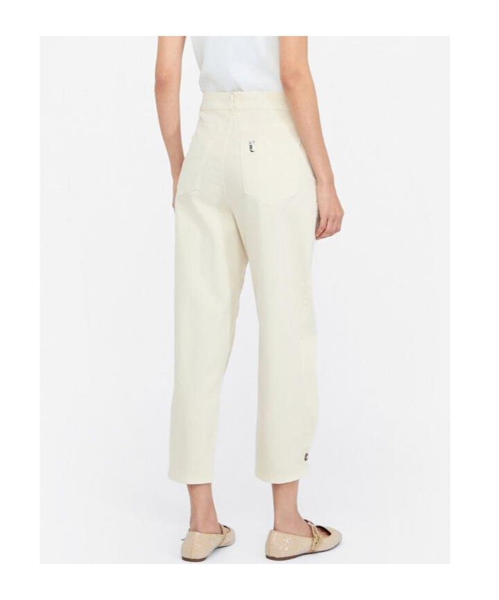 Liu •jo Jewel Button Jeans In White