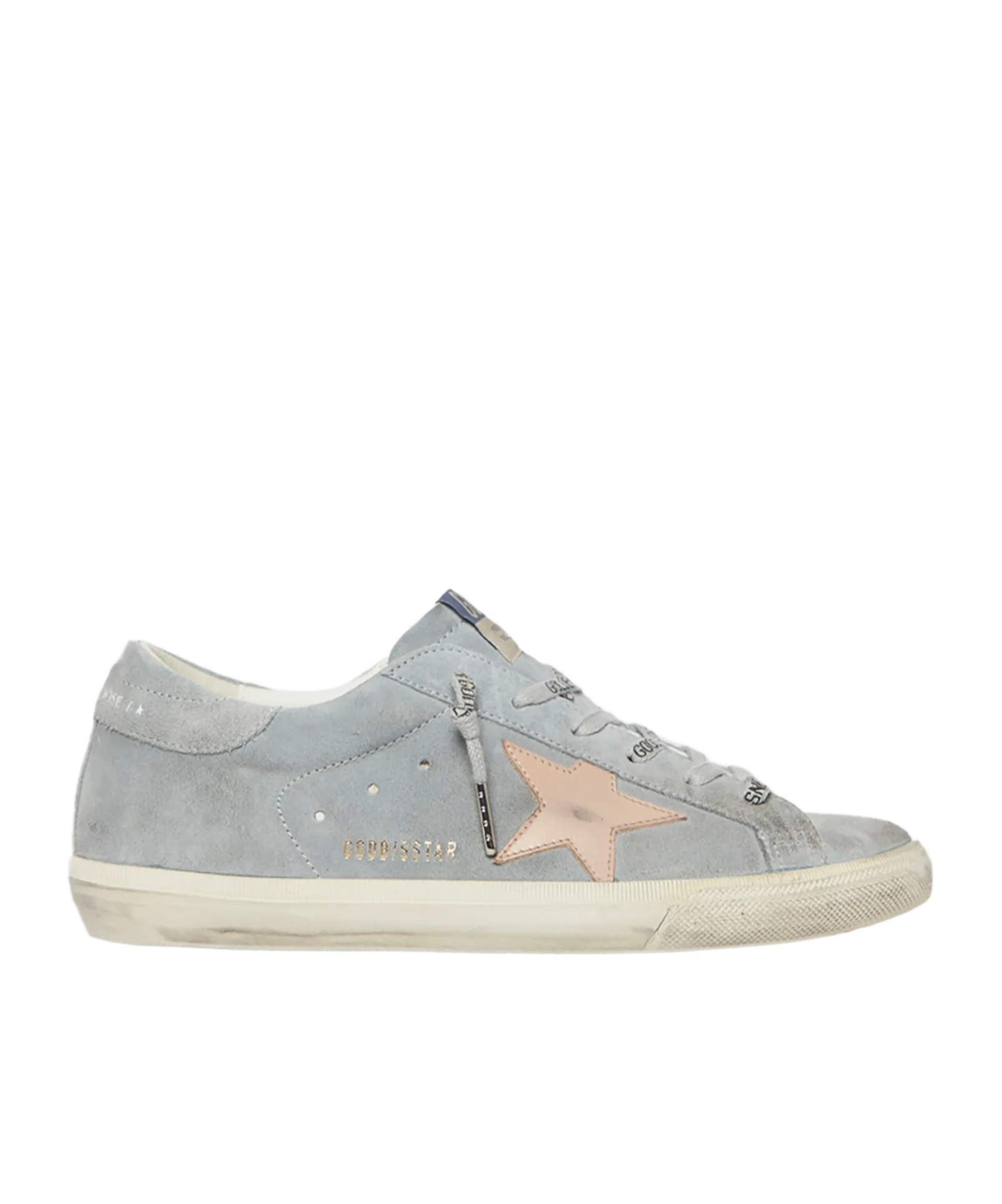Shop Golden Goose Superstar Sneakers In Gray