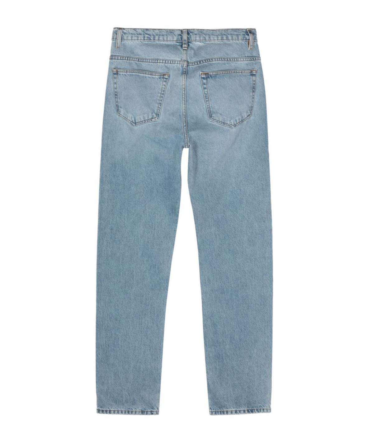 Frame The Straight Stonewashed Jeans In Blue