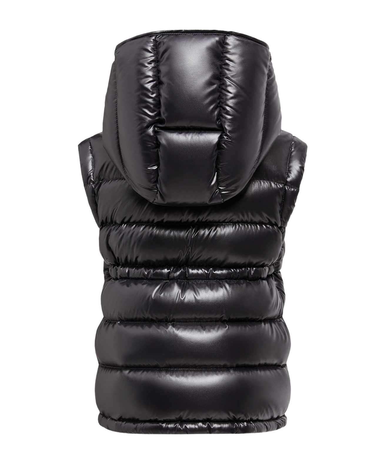 Moncler Doudoune Sans Manches À Capuche Ania In Black