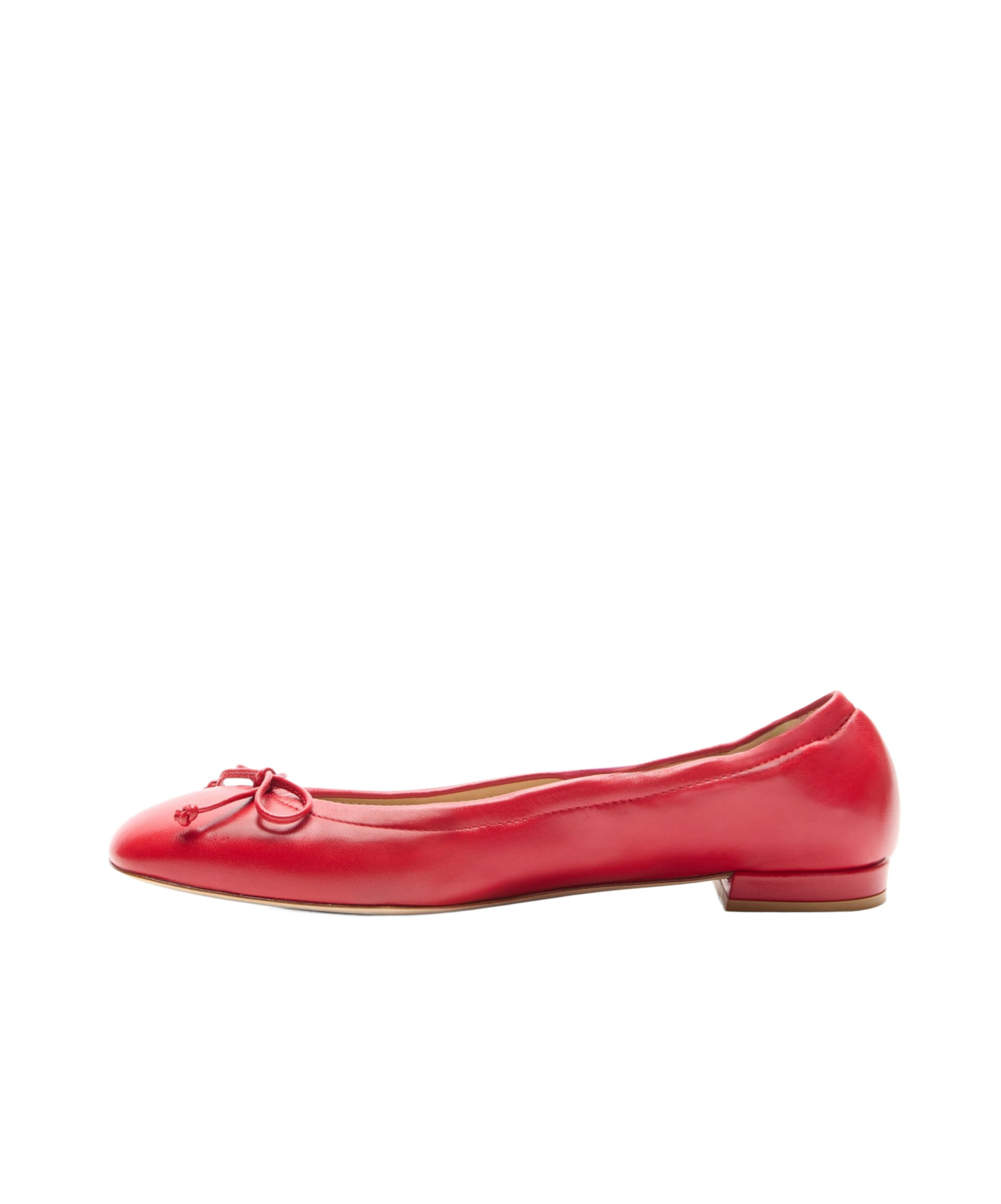 Stuart Weitzman Bria Ballet Flats In Red