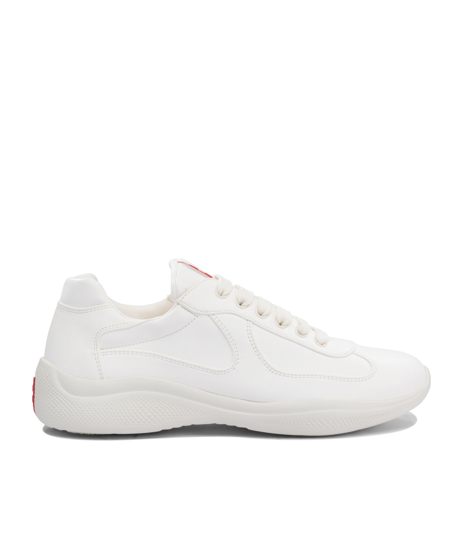Prada "america's Cup" Sneakers In Nude