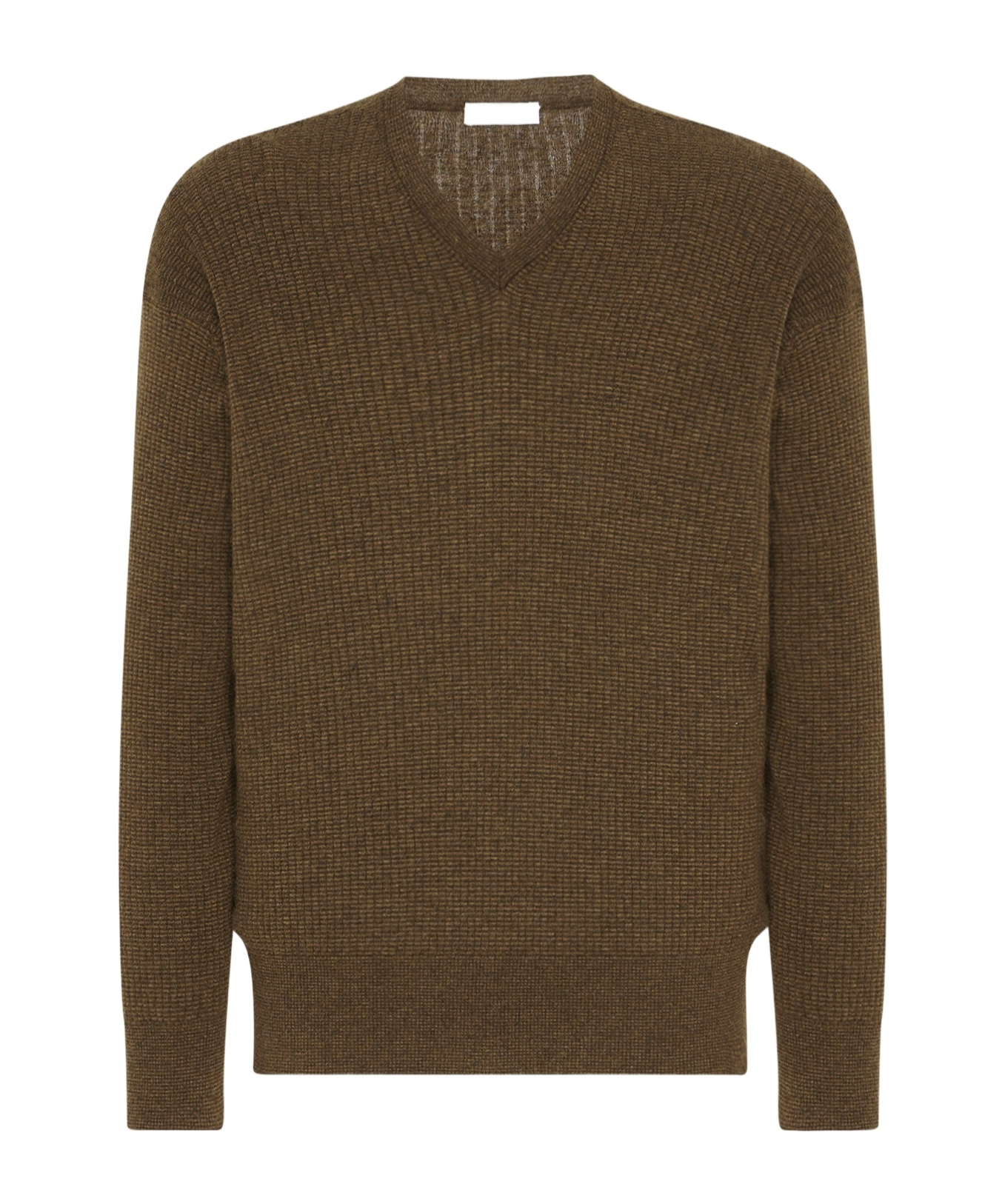 The Row Thayer Cashmere And Silk Sweater In Green