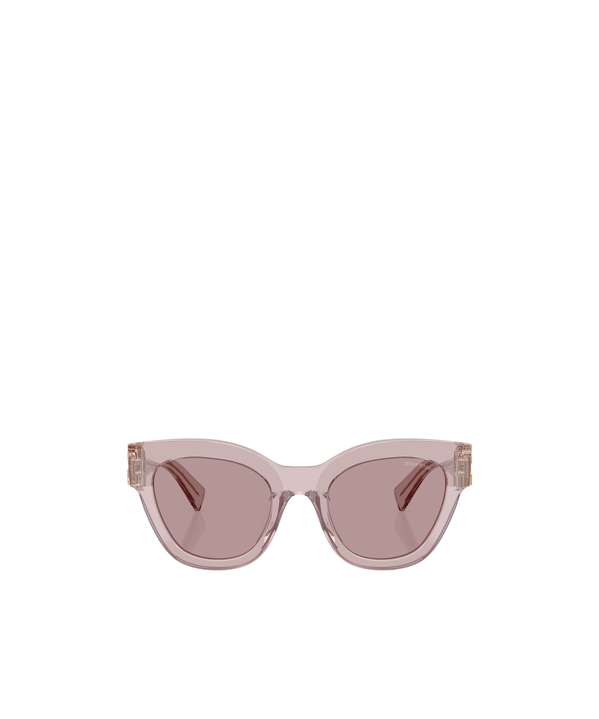 Miu Miu Full Frame Sunglasses In Nude