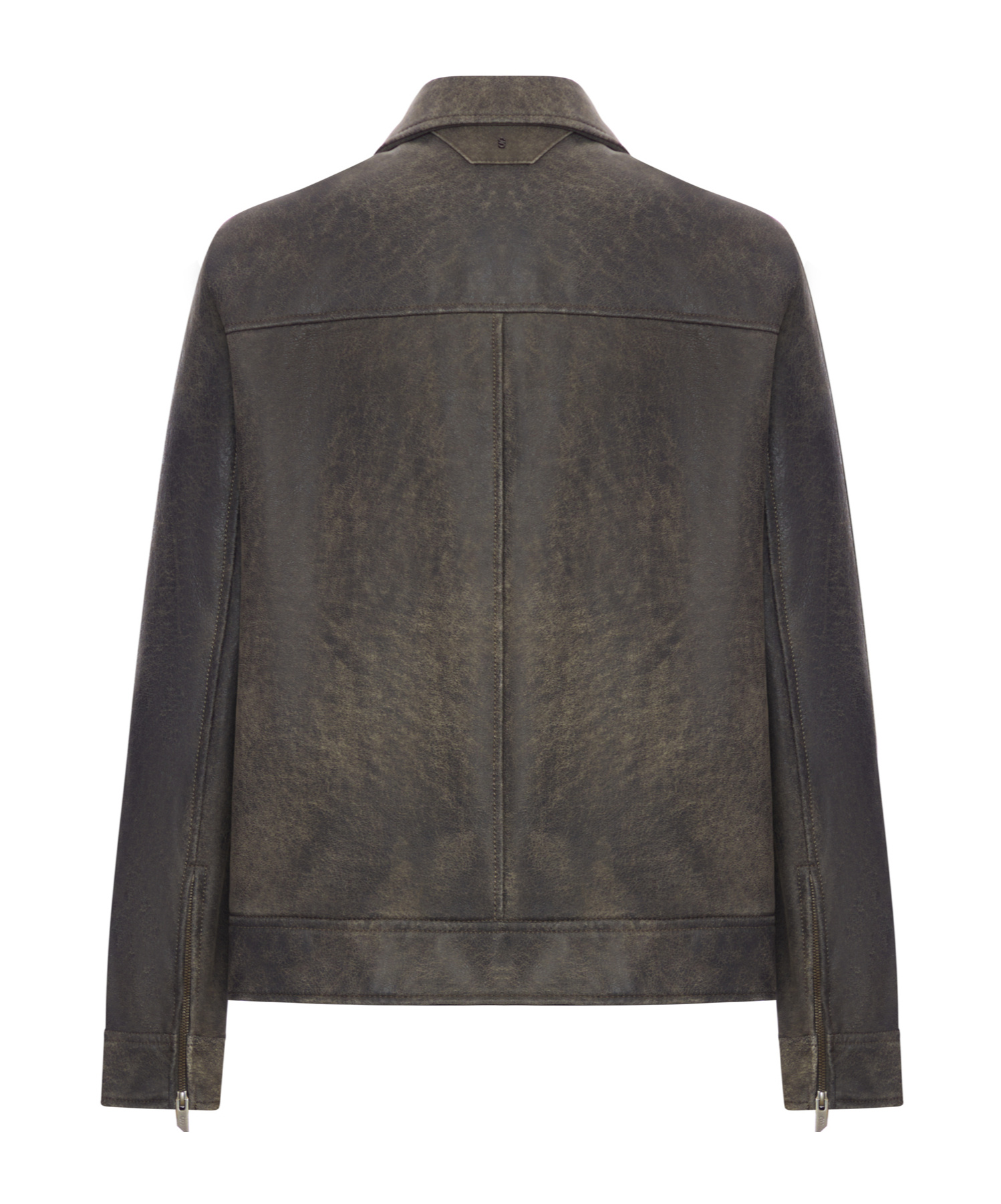 Salvatore Santoro Flap-pocket Leather Jacket In Brown