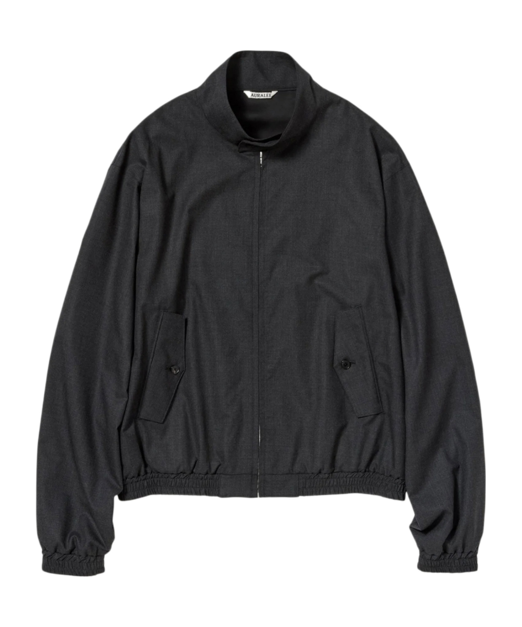 Auralee Long-sleeved Jacket In Black