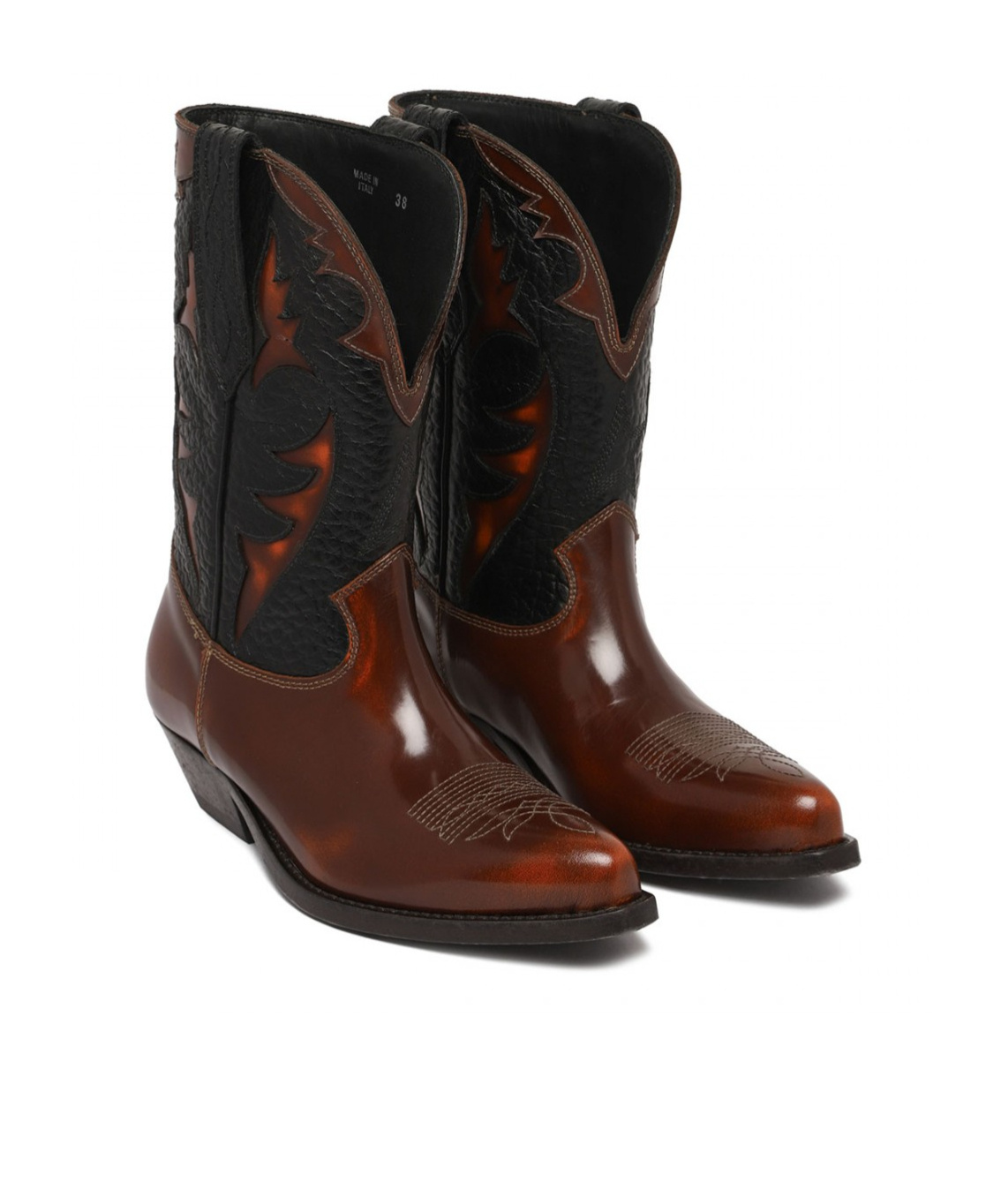 Golden Goose Wish Star Boots In Black